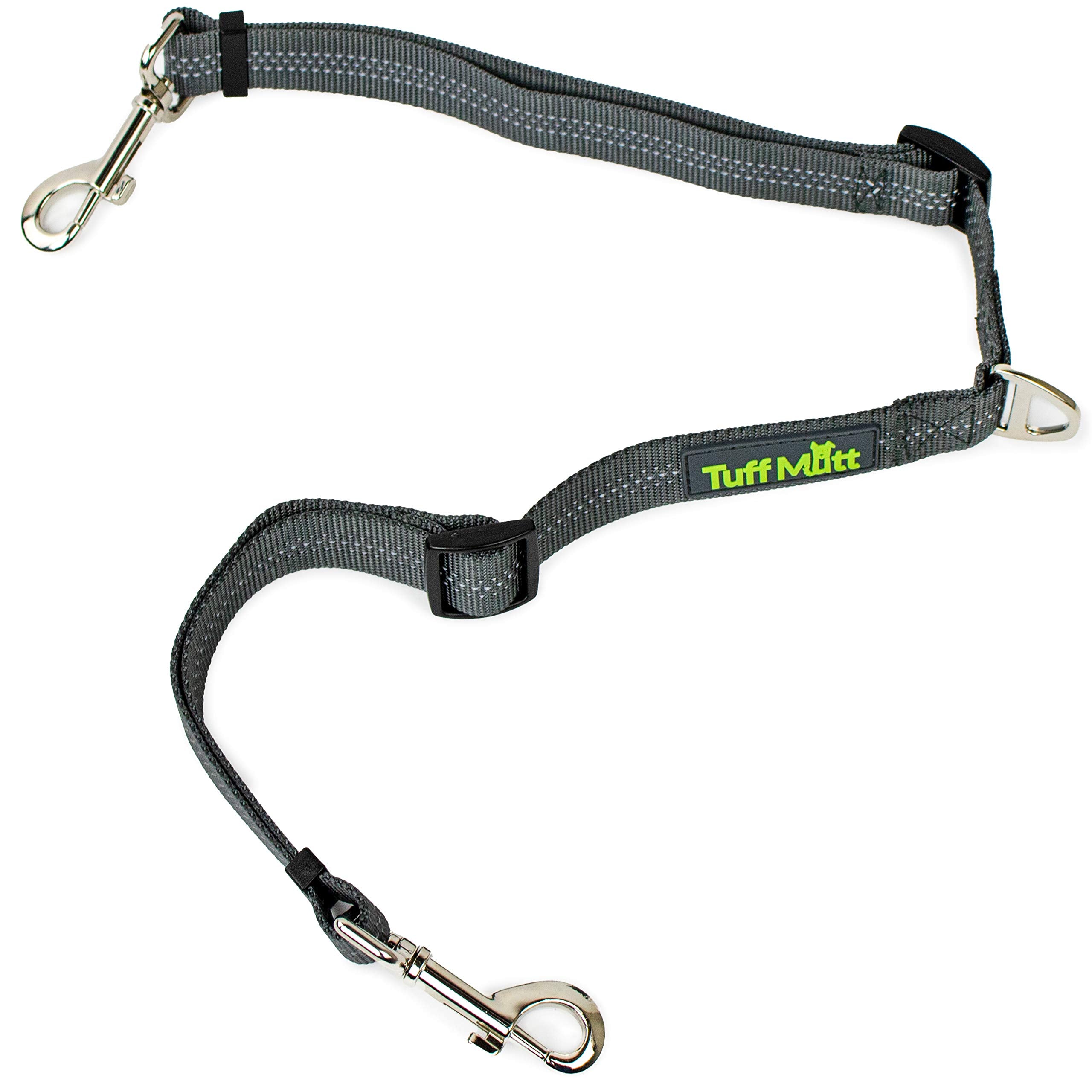 Double Dog Leash With Dual Adjustable Leads, 14 Inch To 24 Inch For Medium And Large Dogs, No Tangle Coupler Is Perfect For Walk