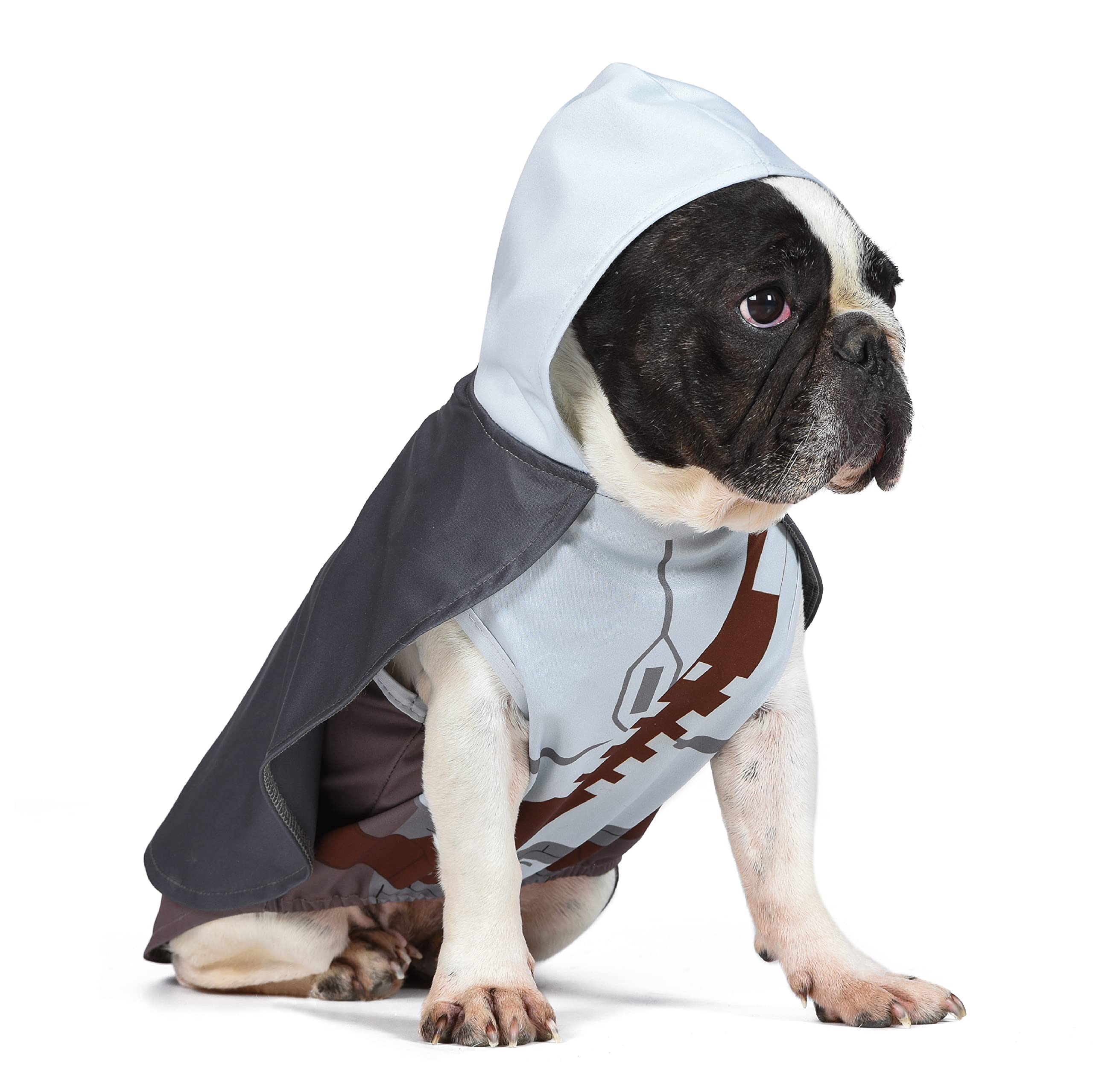 Star Wars Halloween Mandalorian Dog Costume - Officially Licensed Halloween Costumes for Dogs, Size Large
