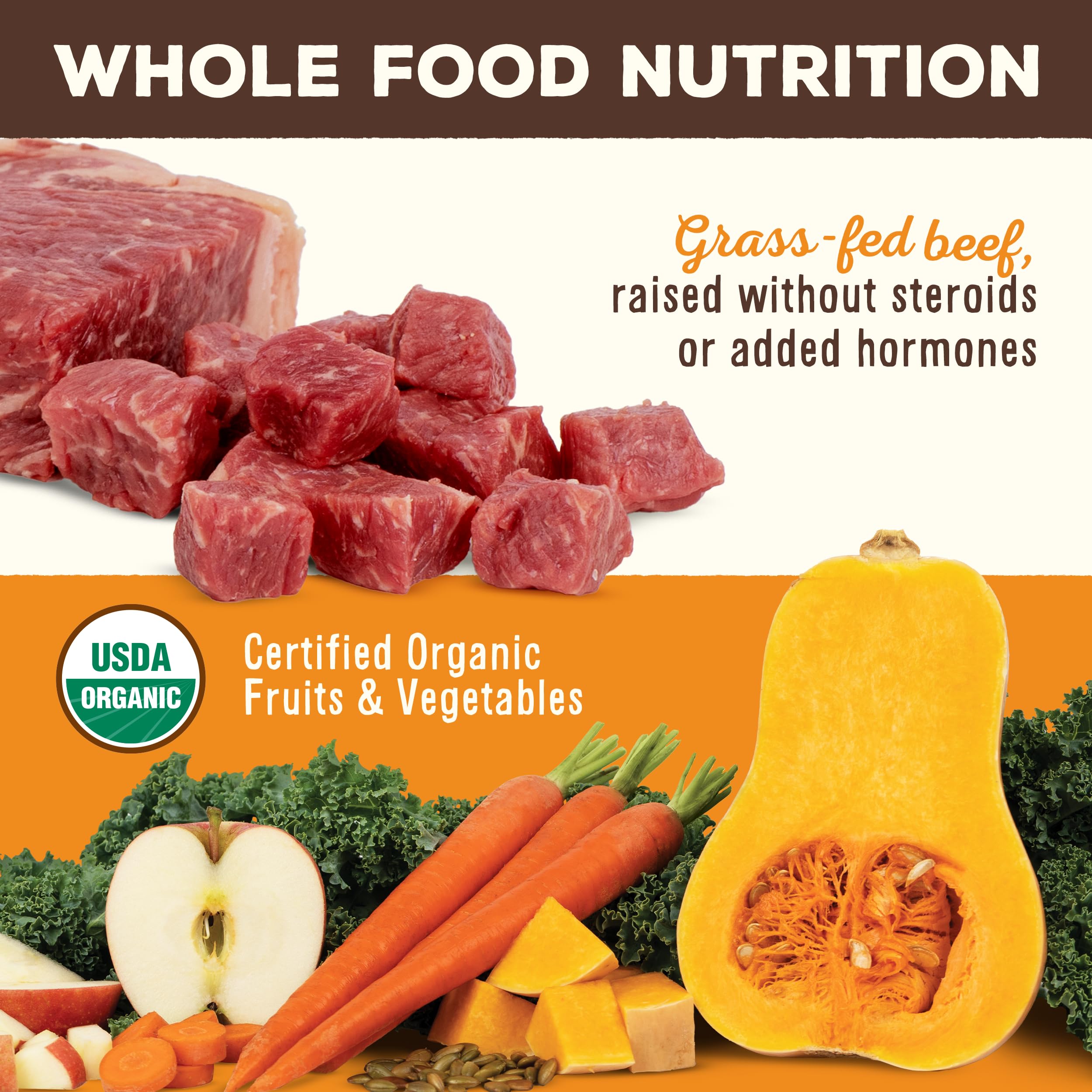 Primal Freeze Dried Raw Dog Food Nuggets, Beef, Complete & Balanced Meal, Also Use as Topper or Treat, Premium, Healthy, Grain F