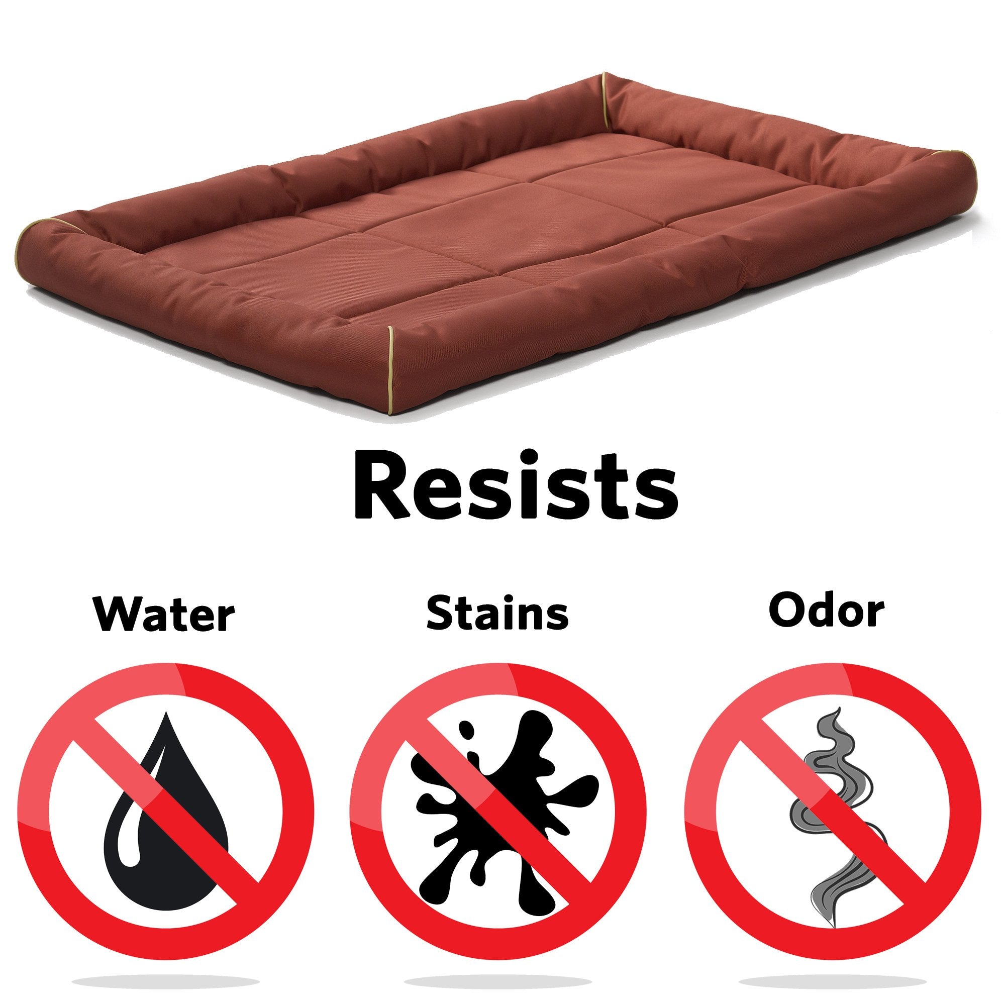 Midwest Homes For Pets Water Repellant Easy Wipe Clean Ultra-Rugged Maxx Dog Beds, Super Durable Dog Bed Designed To Fit 42-Inch