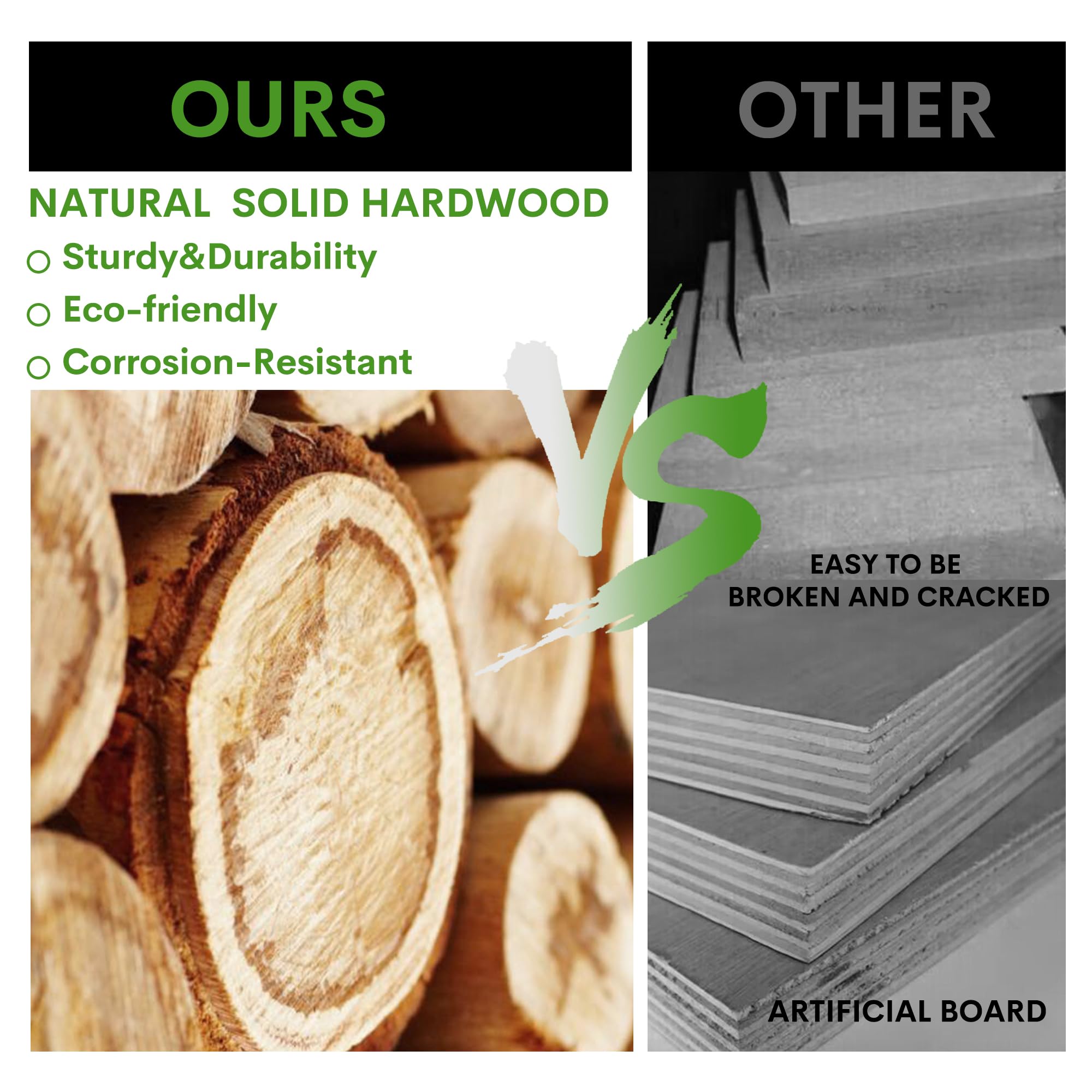 Lzrs Solid Hardwood Freestanding Pet Gate,Wooden Dog Gates For Doorways,Nature Wood Dog Gates For The House,Dog Gate For Stairs,Freestanding Indoor Gate Safety Fence,White,24' Height-4 Panels