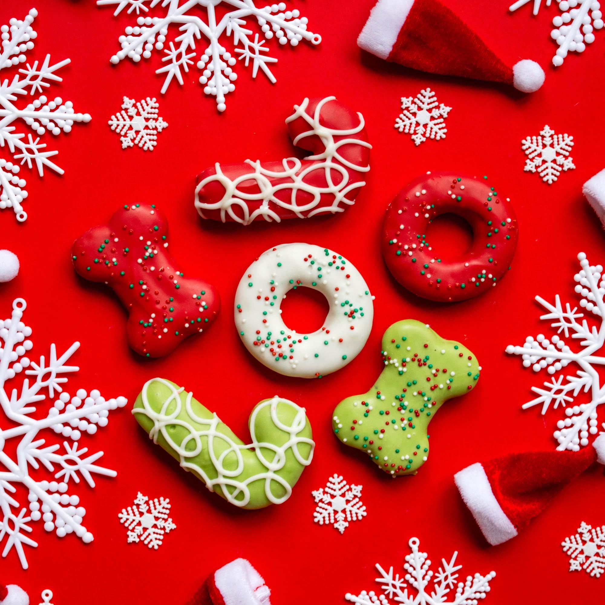 WÜFERS Singing Advent Calendar Dog Cookie Box | Handmade Treats with Natural Ingredients | 1 Count
