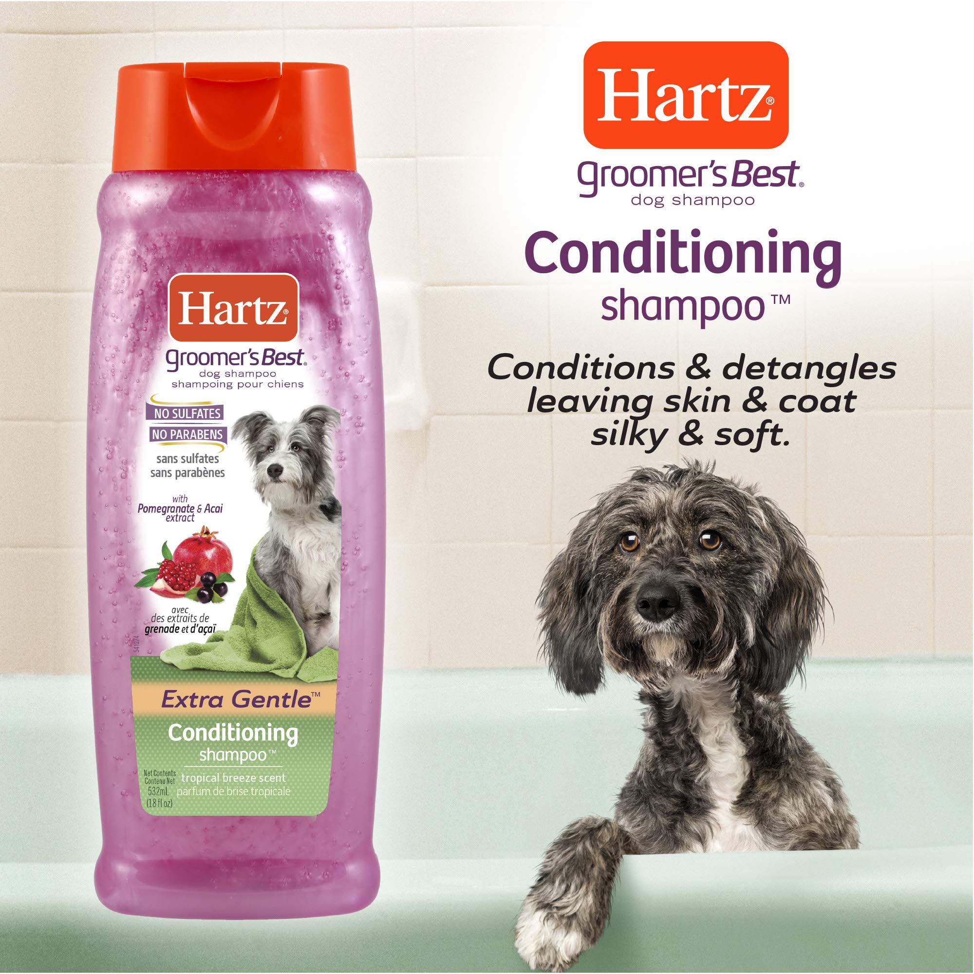 Hartz Groomer's Best Conditioning Shampoo for Dogs