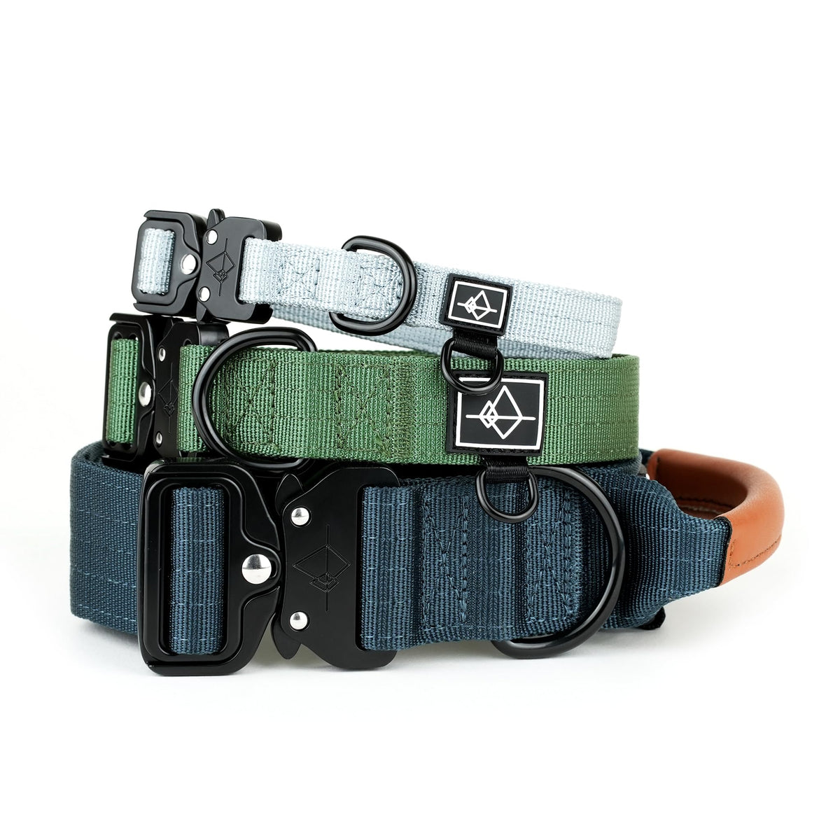 Made To Roam Premium Dog Collar - Adjustable Heavy Duty Nylon Collar With Quick-Release Metal Buckle (Oregon Haze, Classic Size 5)