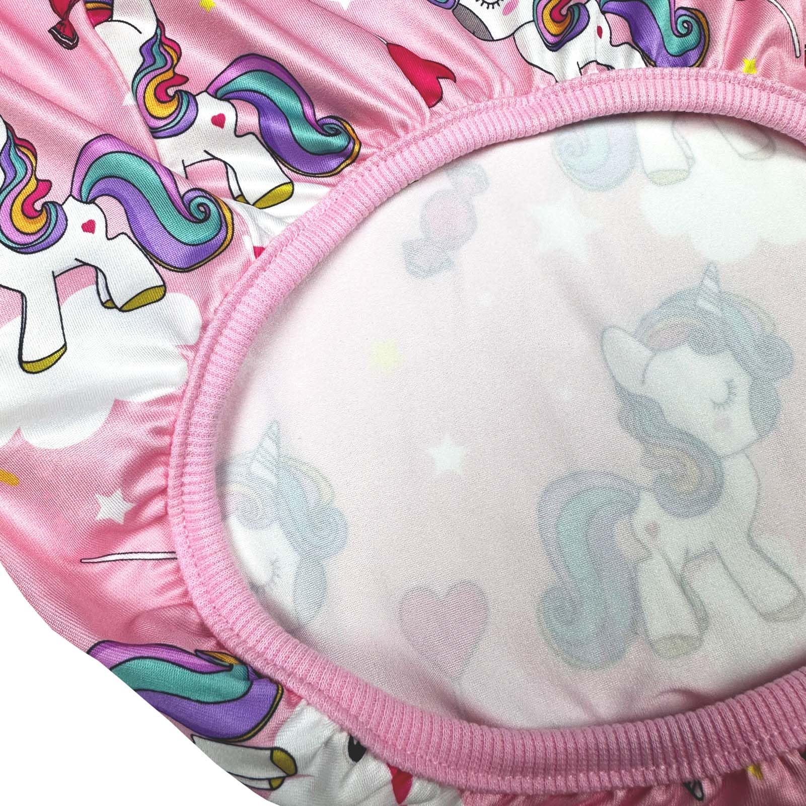 D.E.E Unicorn Galaxy Printed Dog Shirts - Stretchy Tank Tops For Big Dogs (Vunicpink, Large)