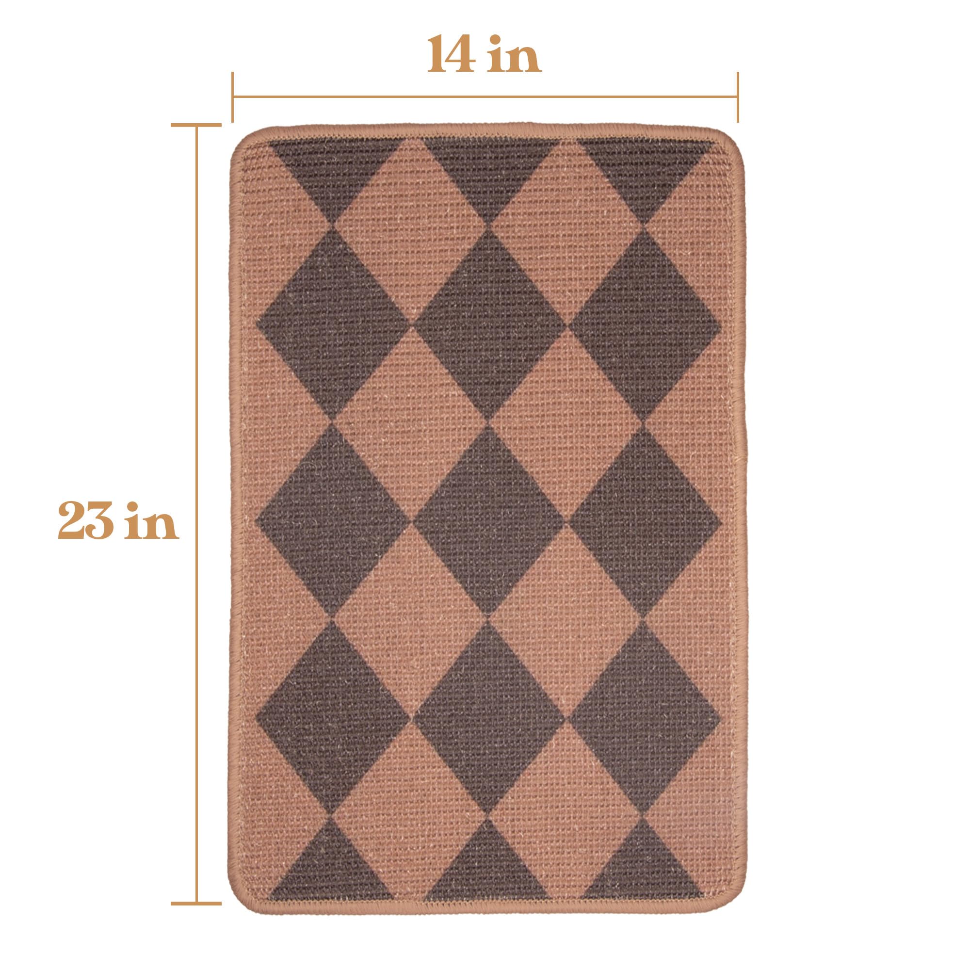 Evomotive Scratchable Sisal Cat Scratcher, [+ Catnip Fish Toy], Cat Wall Scratcher, Couch Protector From Cat Scratching, 24 X 15