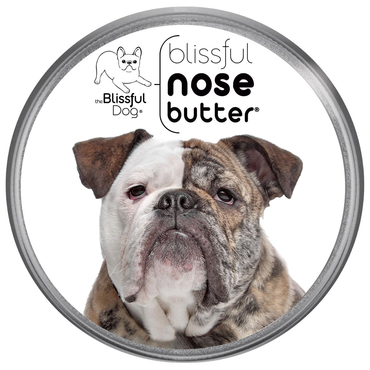 The Blissful Dog Olde English Bulldogge Unscented Nose Butter - Dog Nose Butter, 16 Ounce
