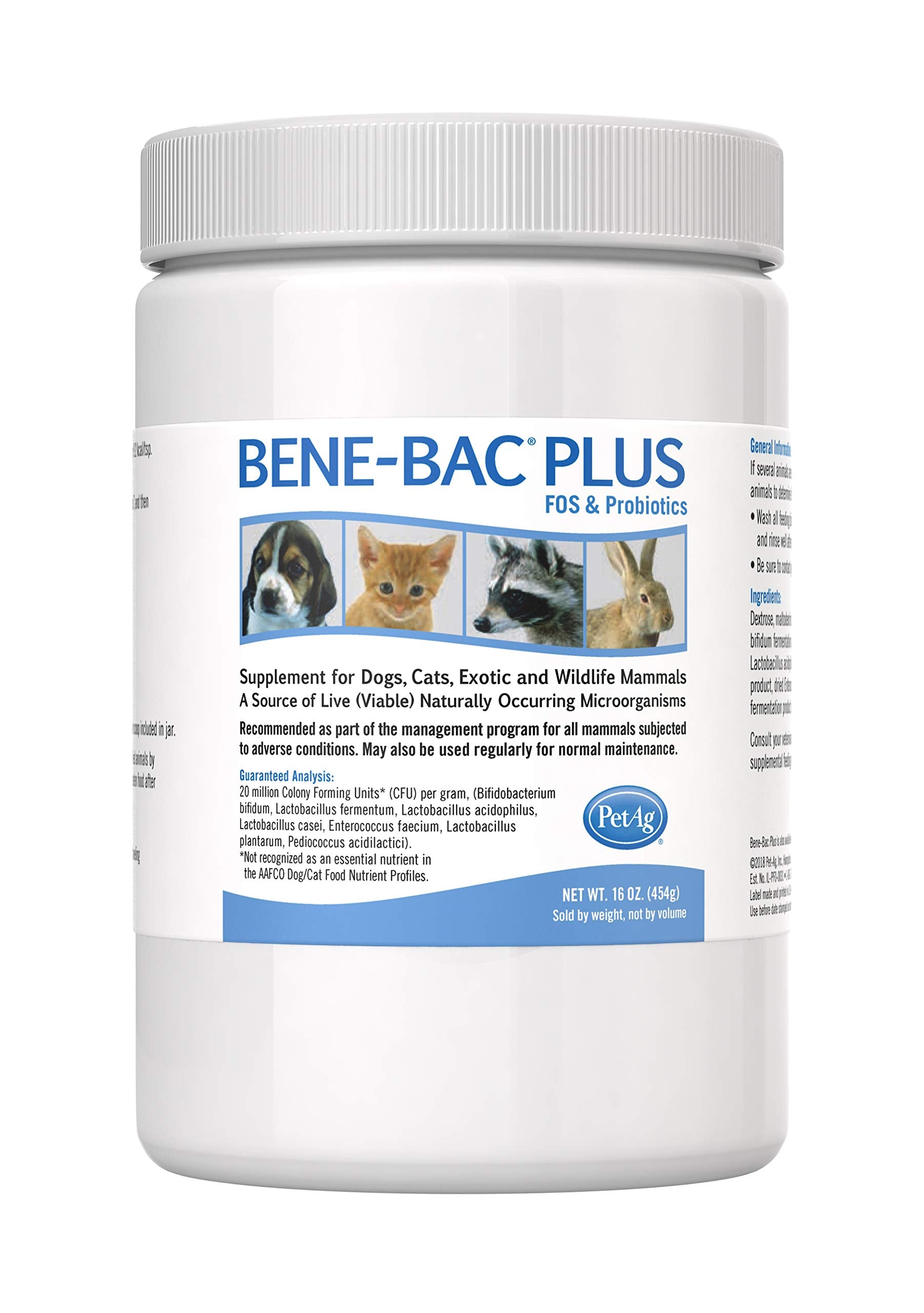 PetAg Bene-Bac Plus Pet Powder
