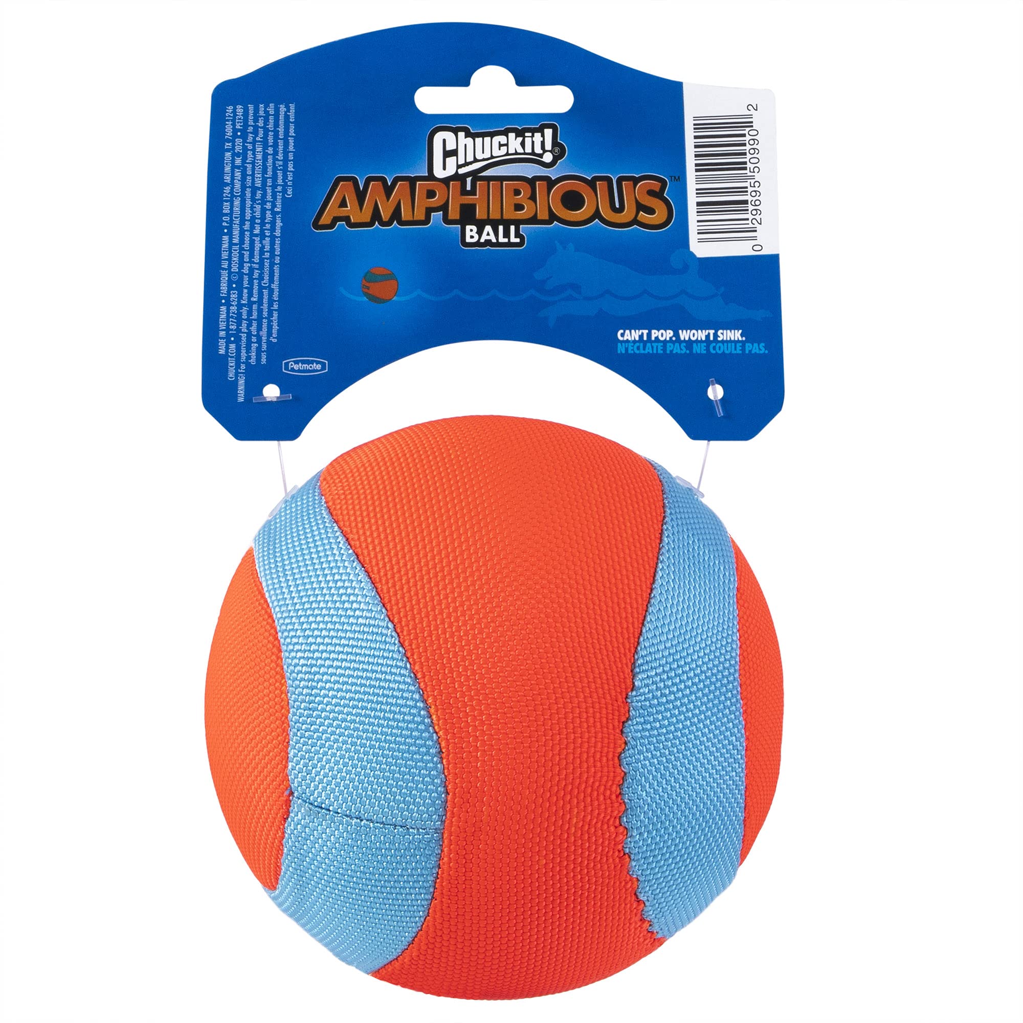 Chuckit! Amphibious Mega Ball Or Roller That Floats For Medium And Large Dogs