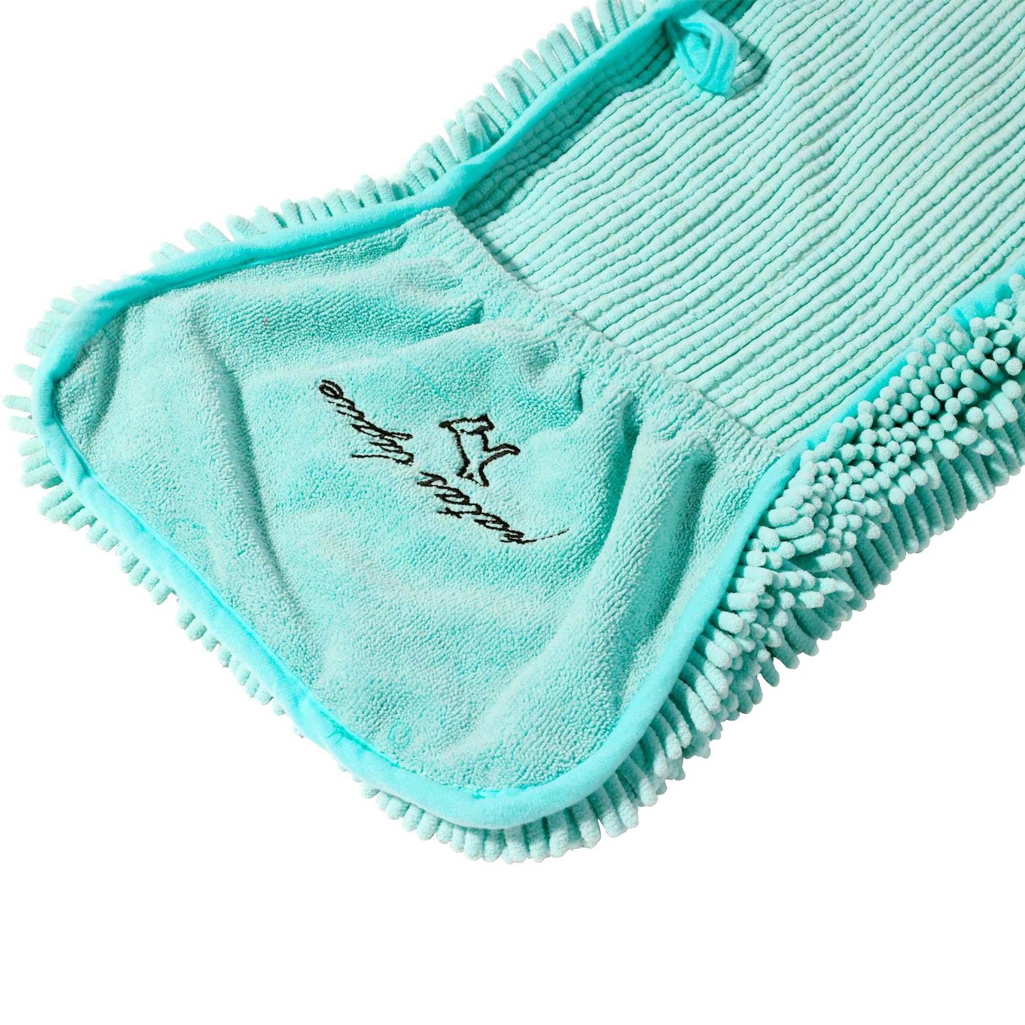 Patas Lague Absorbent Dog Towel For Drying Dogs Large, 35'X15' Extra Large Microfiber Quick Drying Pet Bath Towel With Hand Po