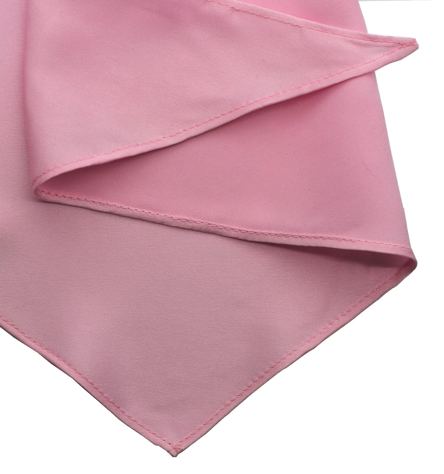 Eechicspace 1 Pack Pink Dog Plain Bandana For Medium Large Dogs