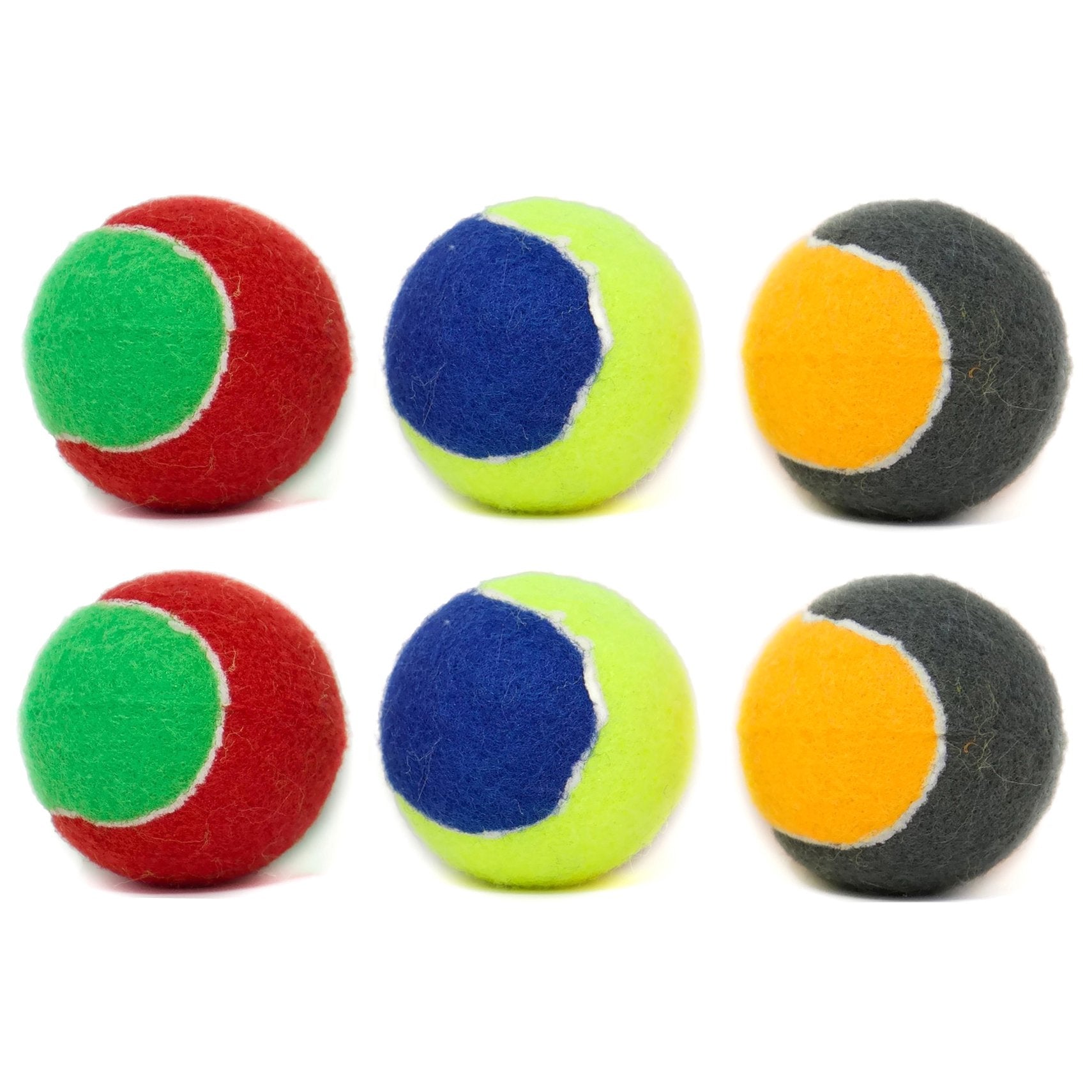 Youngever 6 Pack Durable Dog Squeaky Balls, Dog Toys, Puppy Toys For Small Medium And Large Dogs