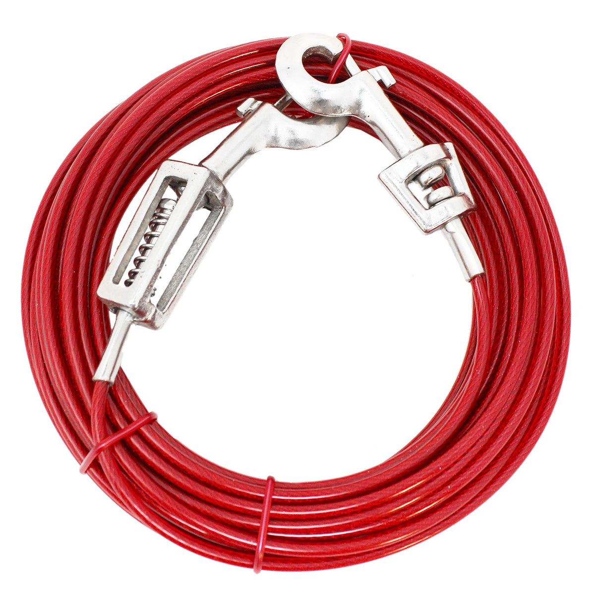 Boss Pet - Prestige 40Ft Large Dog Tie Out With Spring
