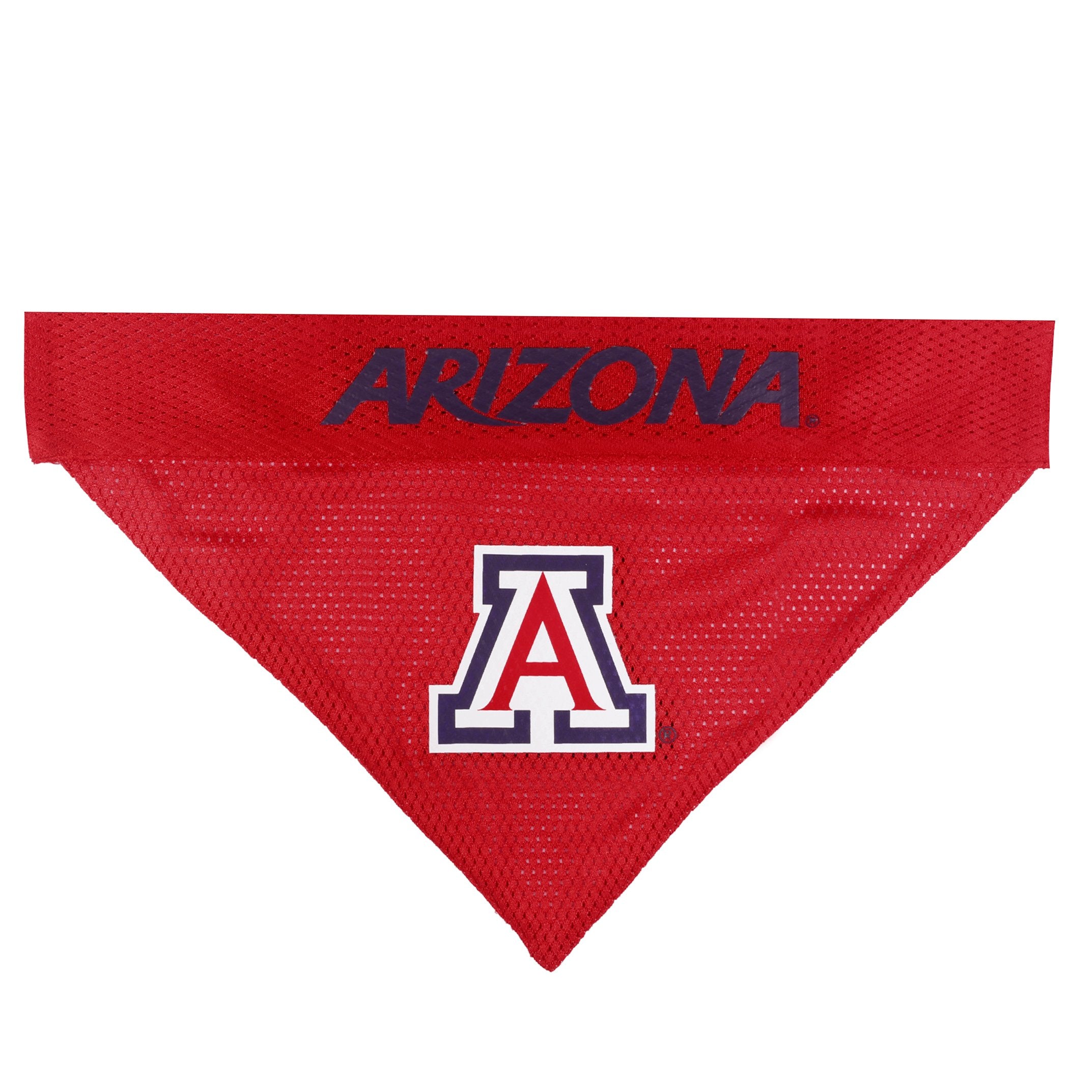 Pets First Collegiate Pet Accessories, Reversible Bandana, Arizona Wildcats, Small/Medium