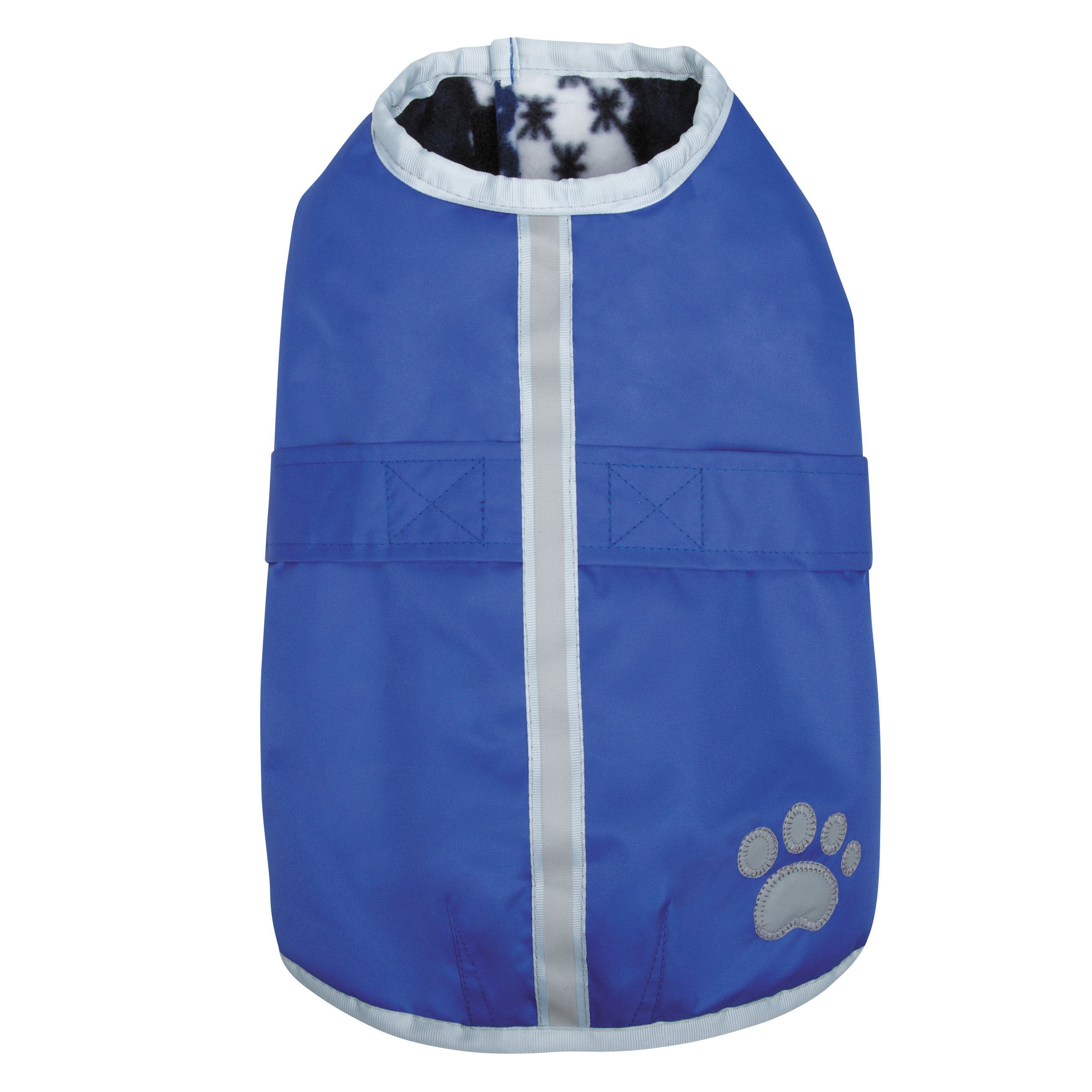 Zack & Zoey NorEaster Blanket Coat, Large, Blue