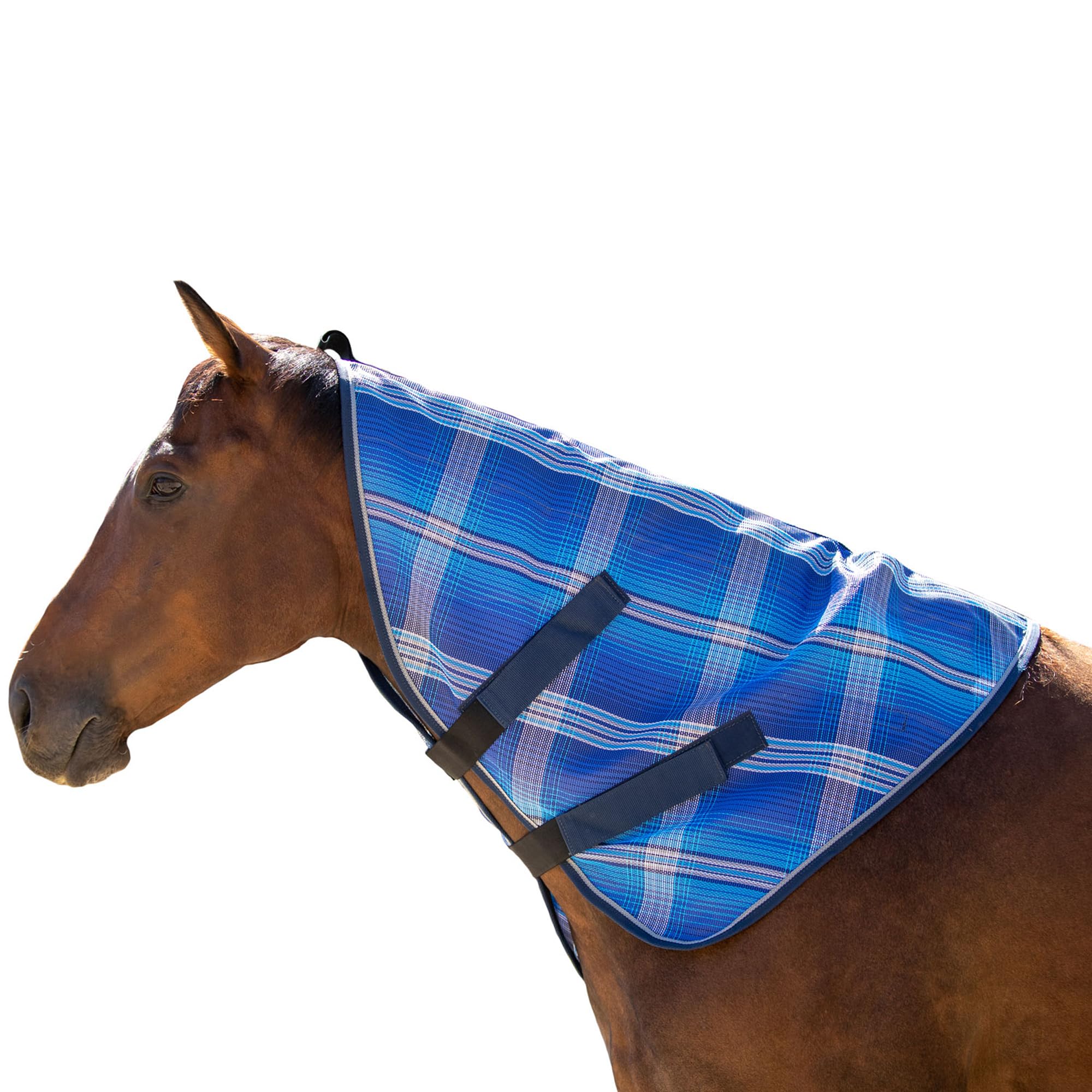 Kensington Signature Textilene Neck Piecesize: Xl-Lrg.Horse Color: 181 - Kentucky Blue