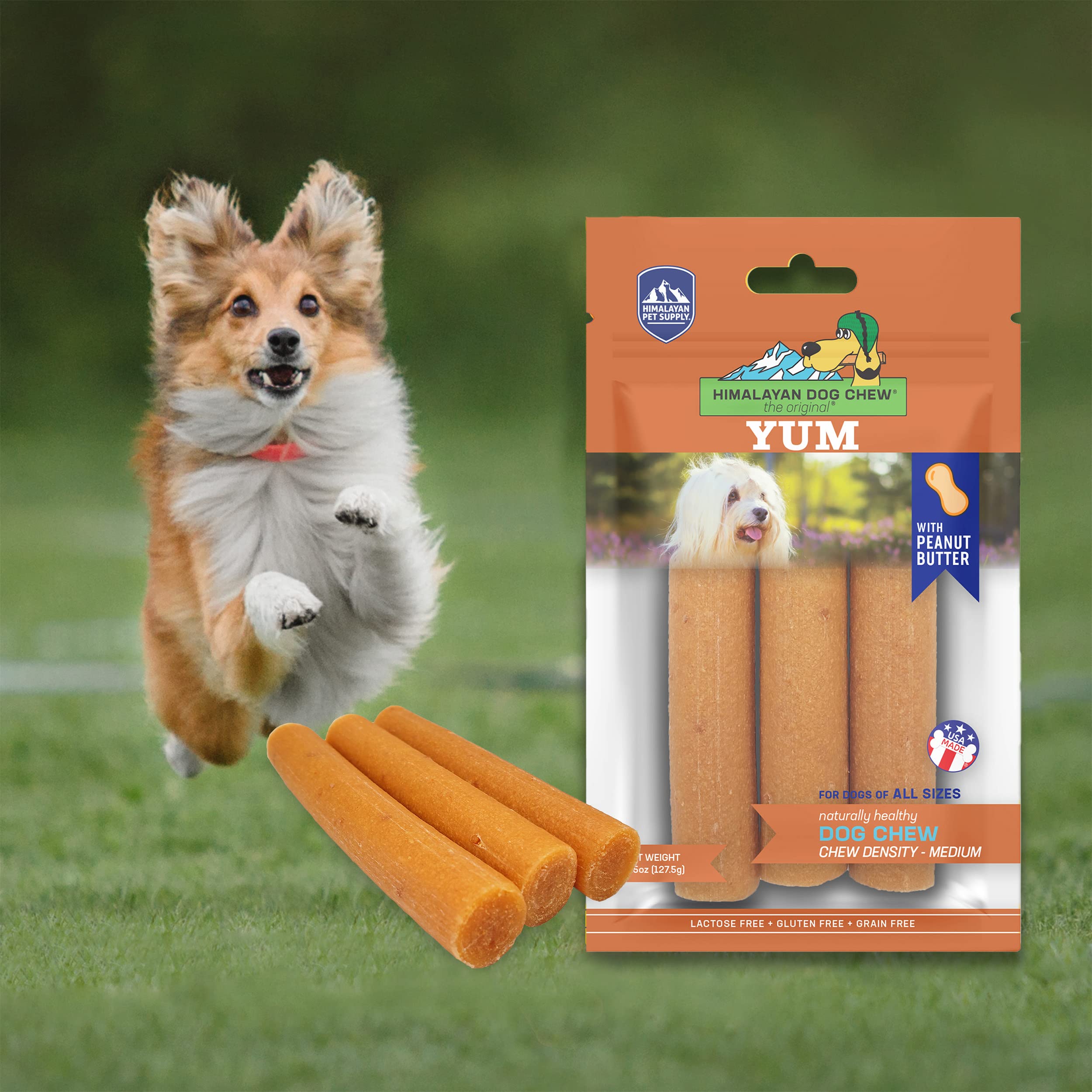 Himalayan Dog Yaky Yum Peanut Butter 4.5Oz