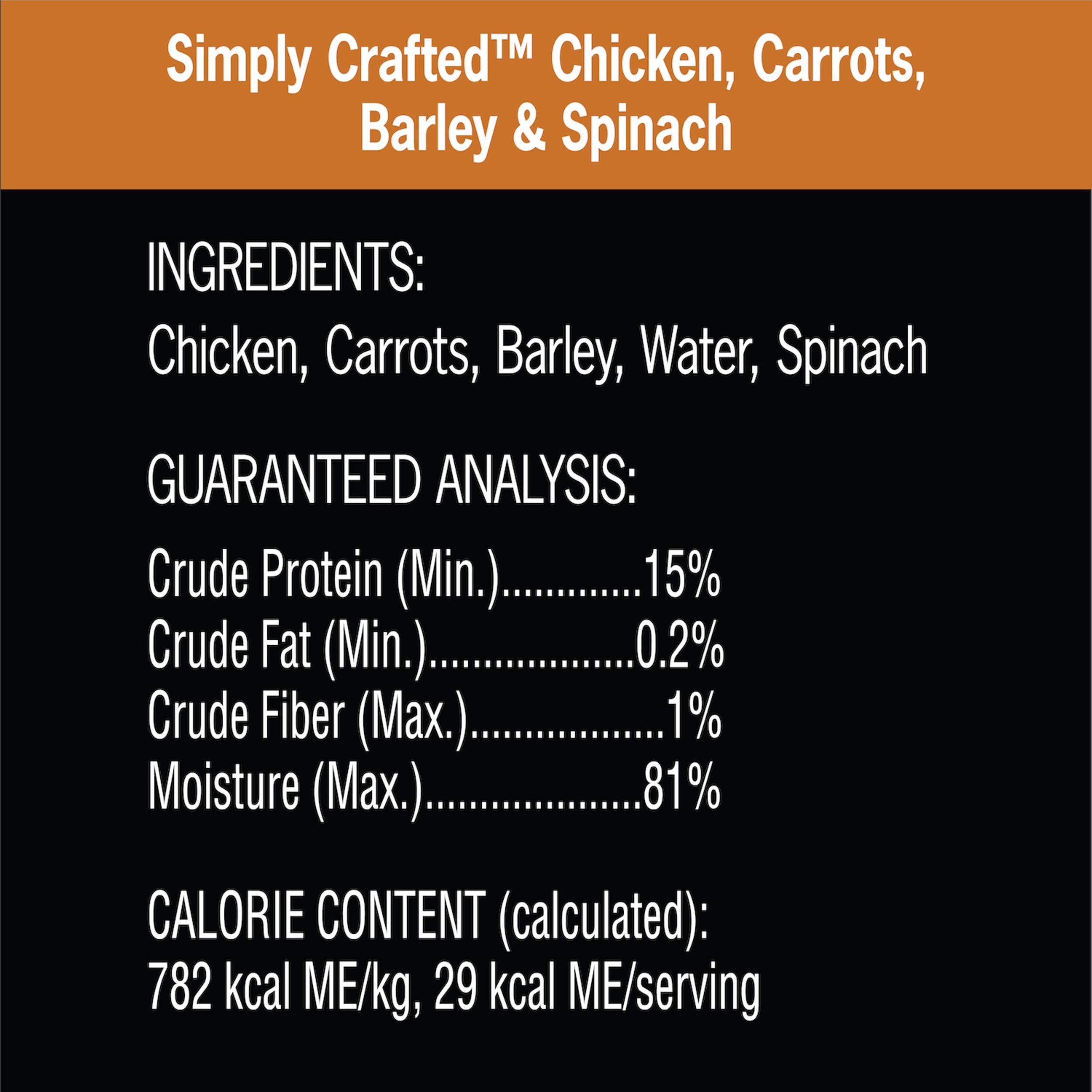 Cesar Simply Crafted Adult Wet Dog Food Meal Topper, Chicken, Duck, Purple Potatoes, Pumpkin, Green Beans & Brown Rice and Chick