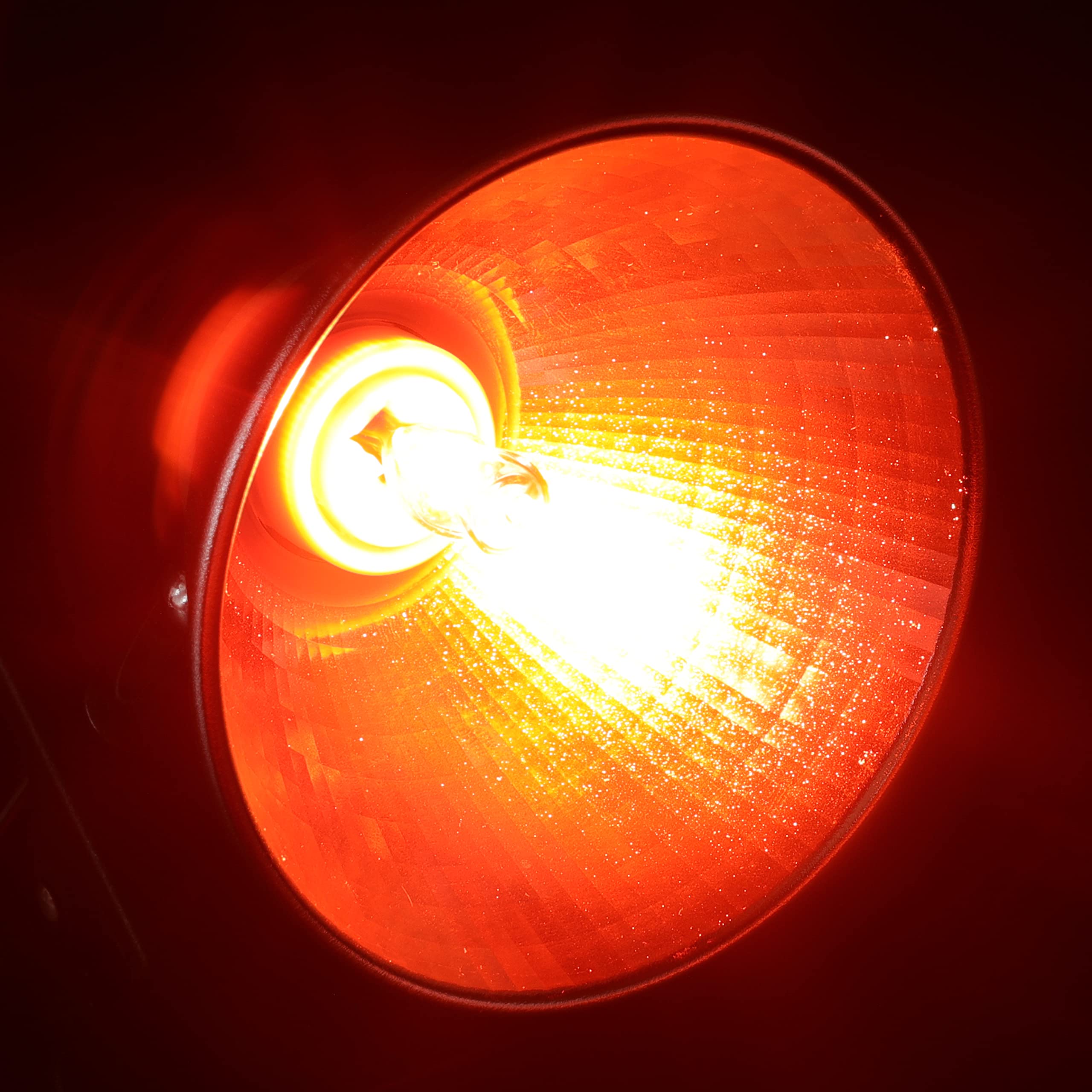ExoRepti 6 Pack G9 Infrared Heat Lamp Bulbs - Dimmable Night Red UVA Reptile Heat Lamp, 2 Pin Base Mini Reptile Light Bulb Repla
