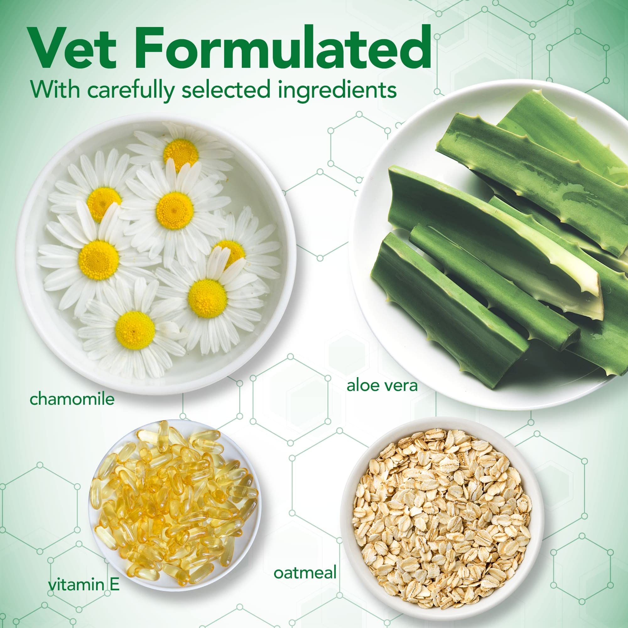 Vet'S Best Waterless Dog Bath | No Rinse Dry Shampoo For Dogs | Natural Formula Refreshes Coat And Controls Odor Between Baths | 5 Ounces,White/Tans