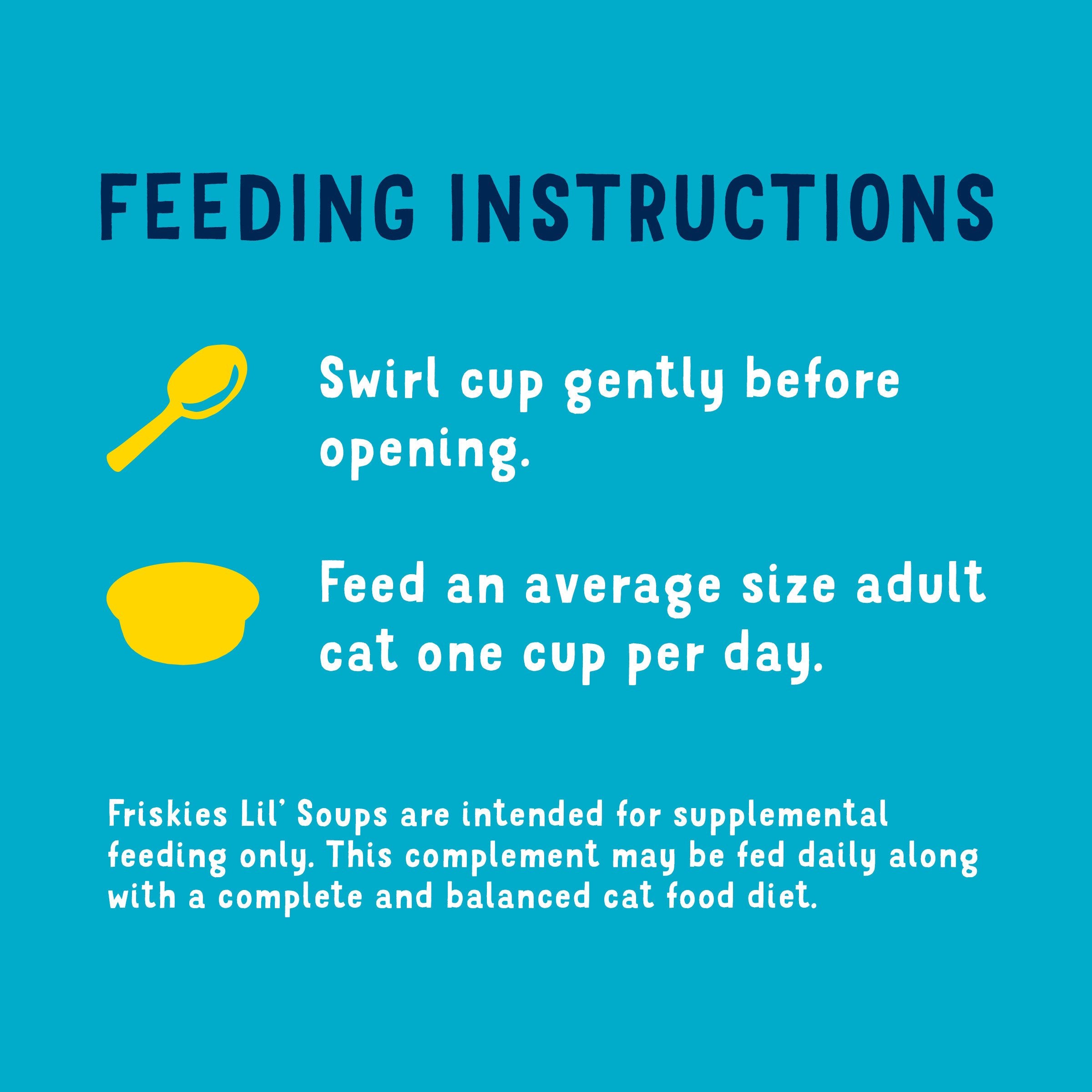 Purina Friskies Natural, Grain Free Lickable Cat Treats Lil Soups With Tuna in Chicken Broth - (Pack of 8) 1.2 oz. Cups