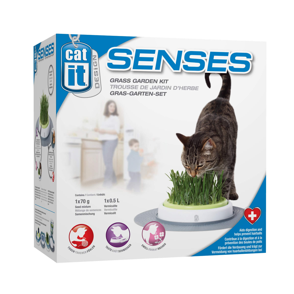 Catit Design Senses Grass Garden Kit 1X70G