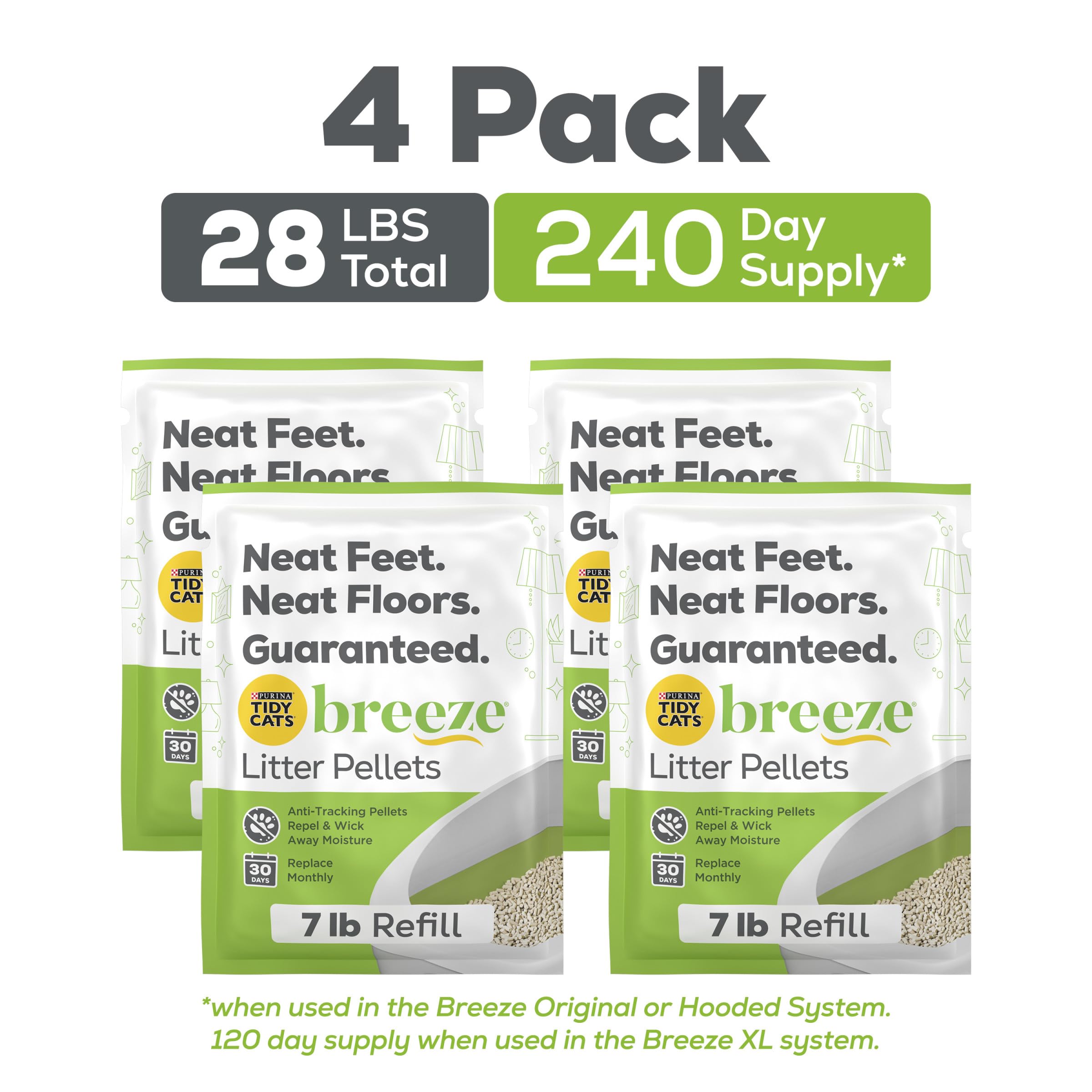 Purina Tidy Cats Breeze Cat Litter Pellets Refill - 7 Lb. Pouch