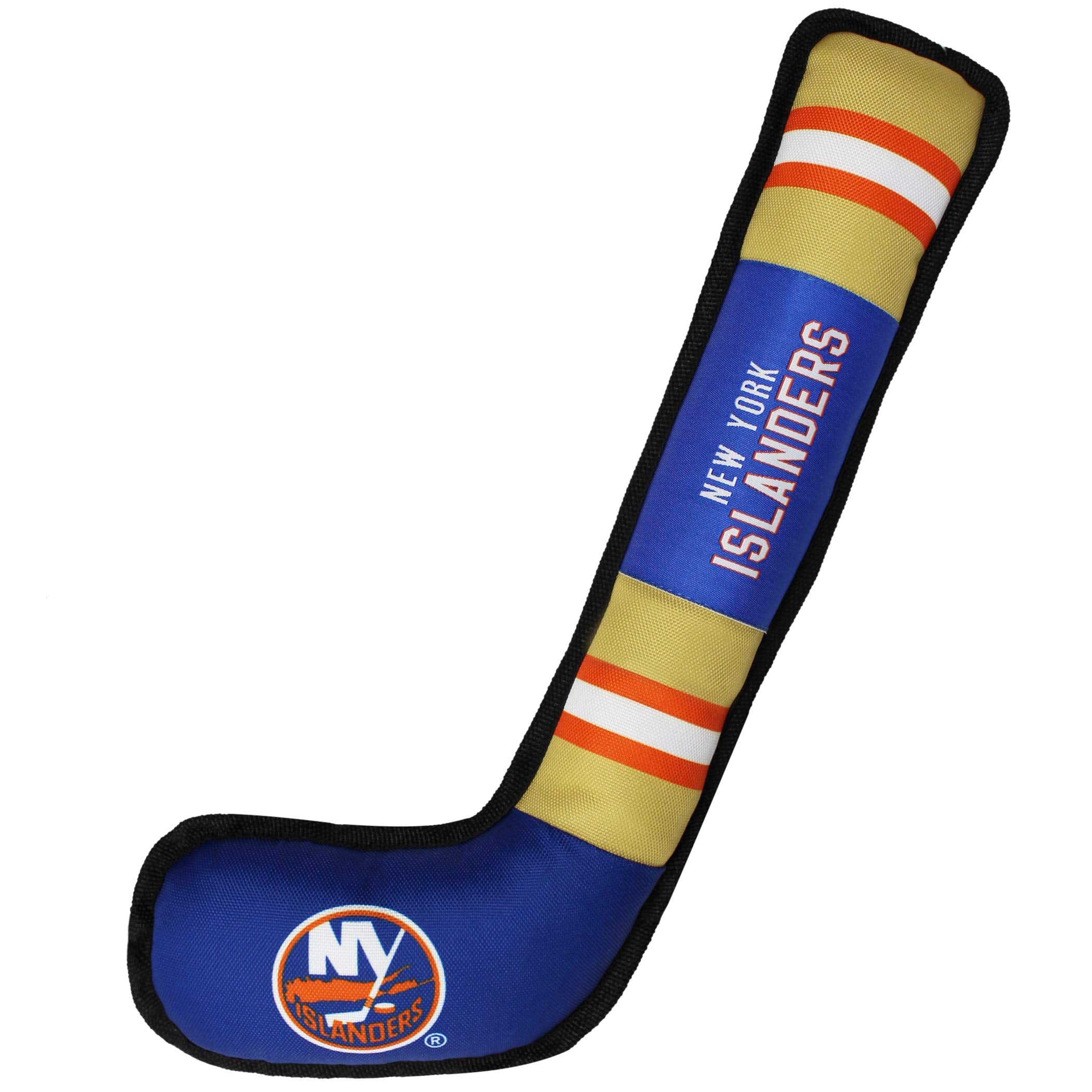 Pets First Nhl New York Islanders Stick Toy For Dogs & Cats. Play Hockey With Your Pet With This Licensed Dog Tough Toy Reward!
