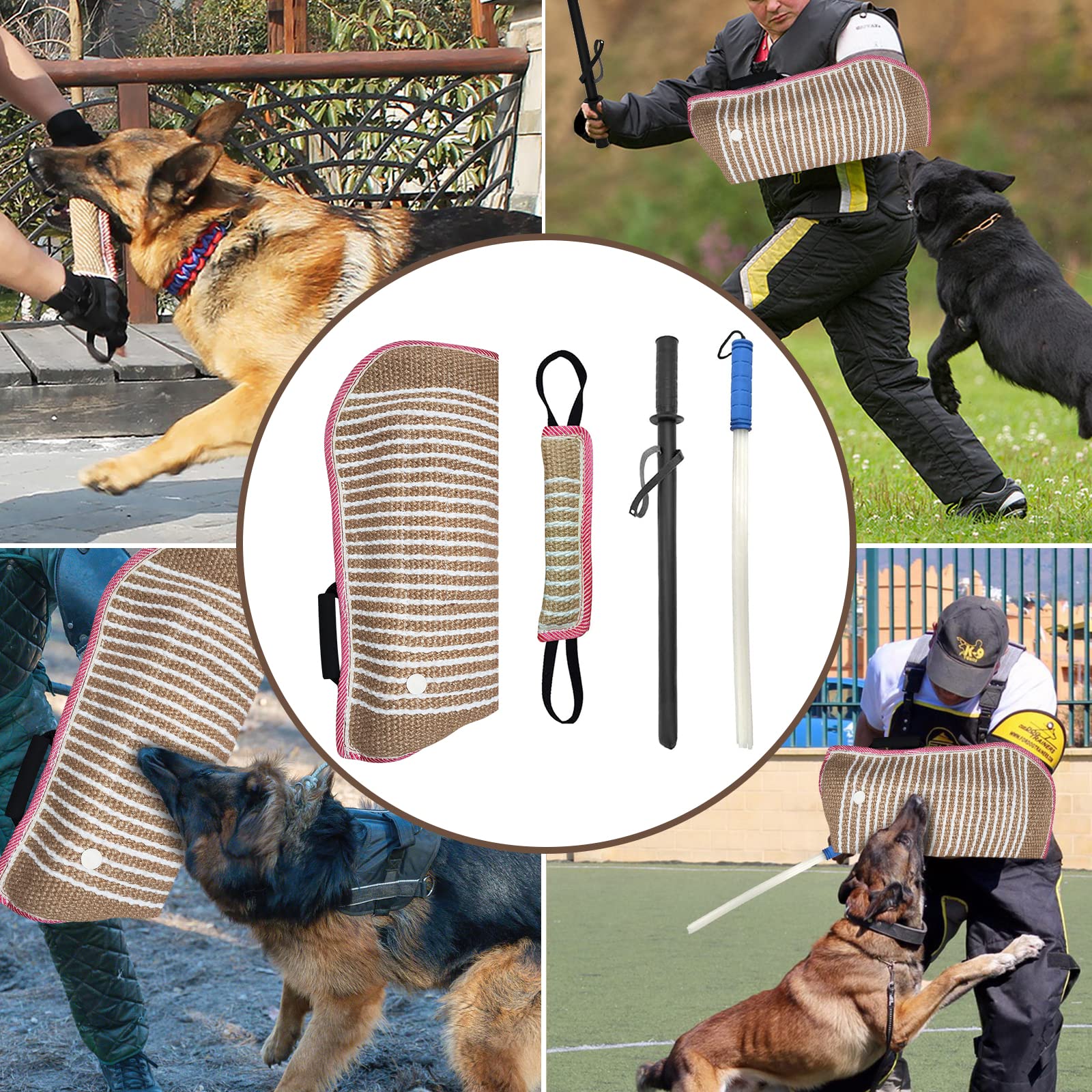 Lwpitty Professional Dog Bite Training Set - Tough Dog Bite Sleeve, Protection For K9, Pitbull, German Shepherd