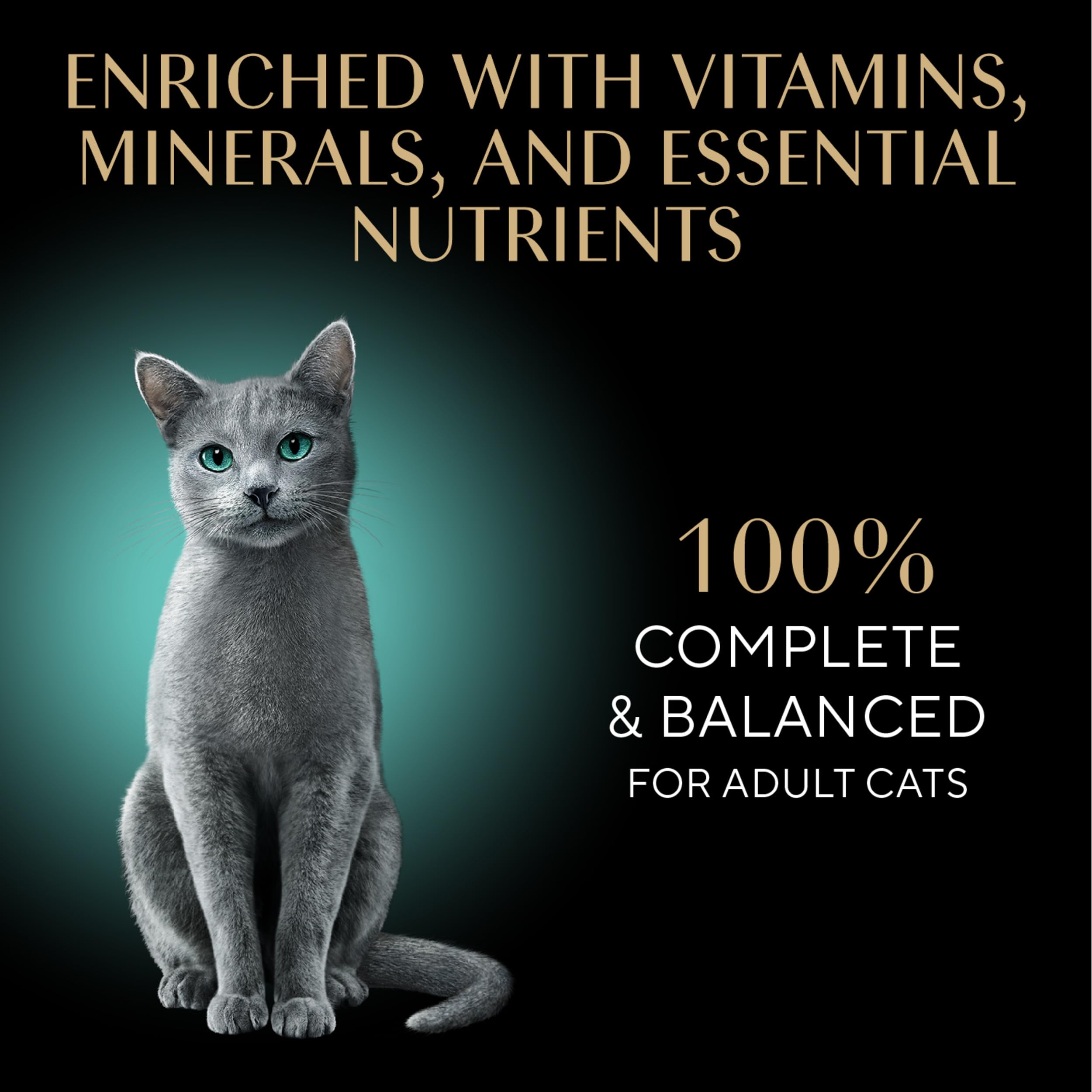 SHEBA PERFECT PORTIONS Multipack Cuts in Gravy Roasted Chicken, Gourmet Salmon, and Signature Tuna Entr  e Wet Cat Food 47.52 oz