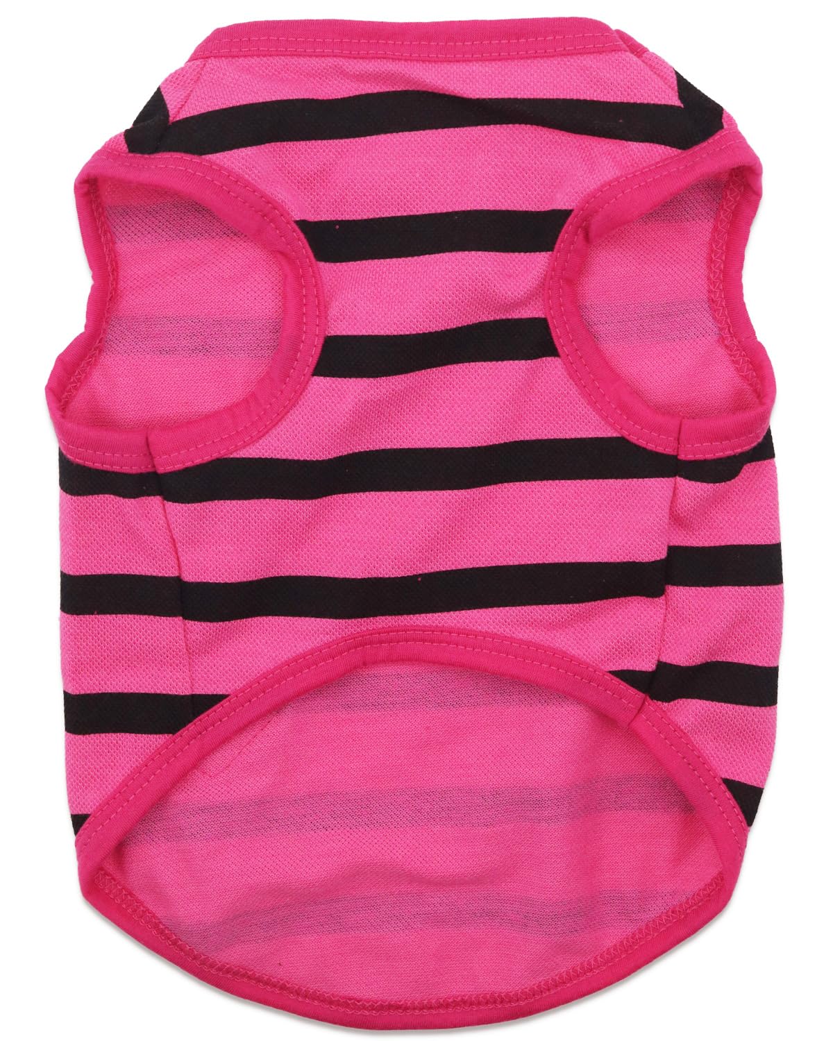 Pet Dog Striped T-Shirt Dogs Cats Cotton Vest Spring Summer Pet Apparel Tee Shirt Suitable For Small Medium Large Pets French Bu