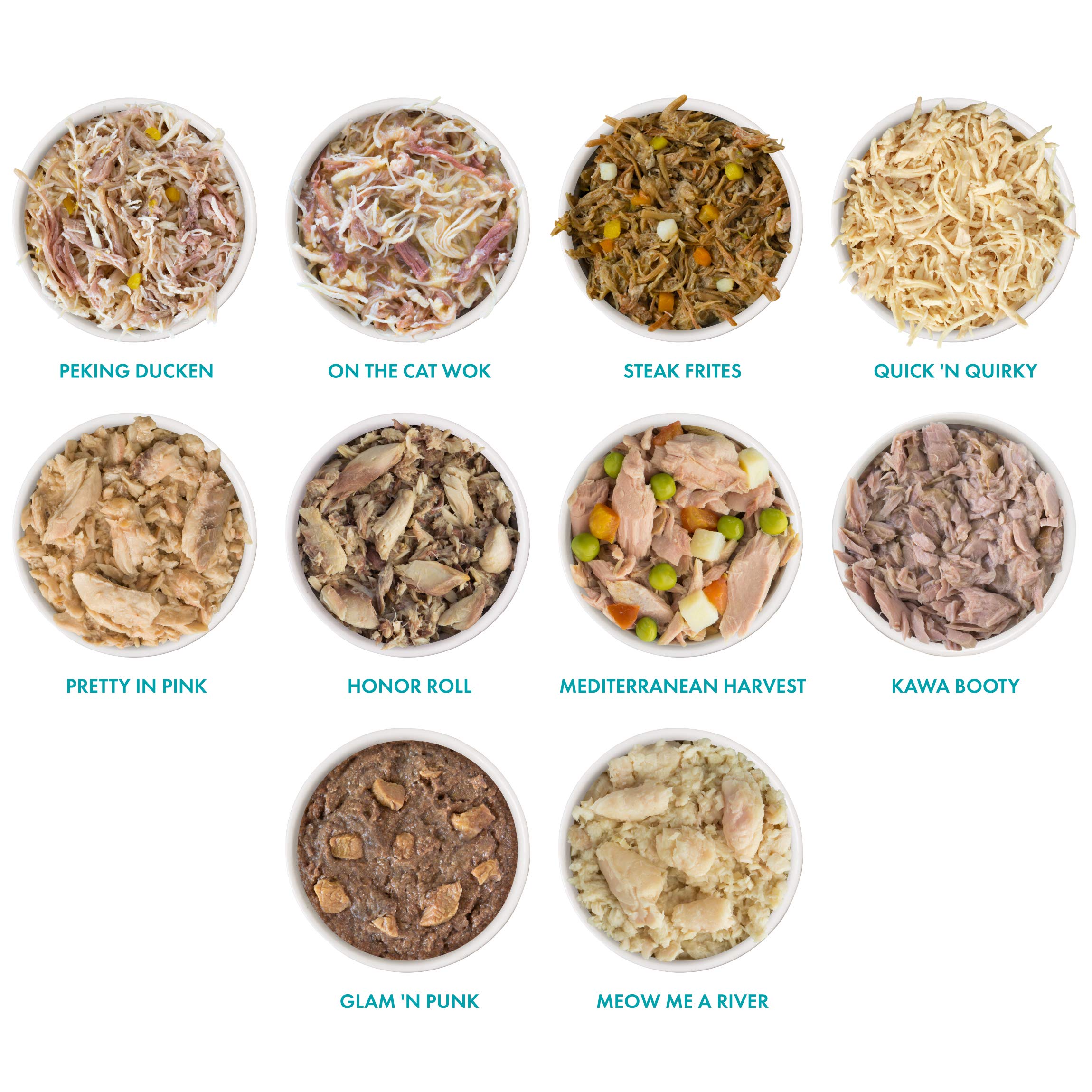 Weruva TruLuxe Grain-Free Wet Cat Food Variety Pack Box - All 10 Flavors - 3 Ounces Each (20 Total Cans - 2 of Each Flavor)