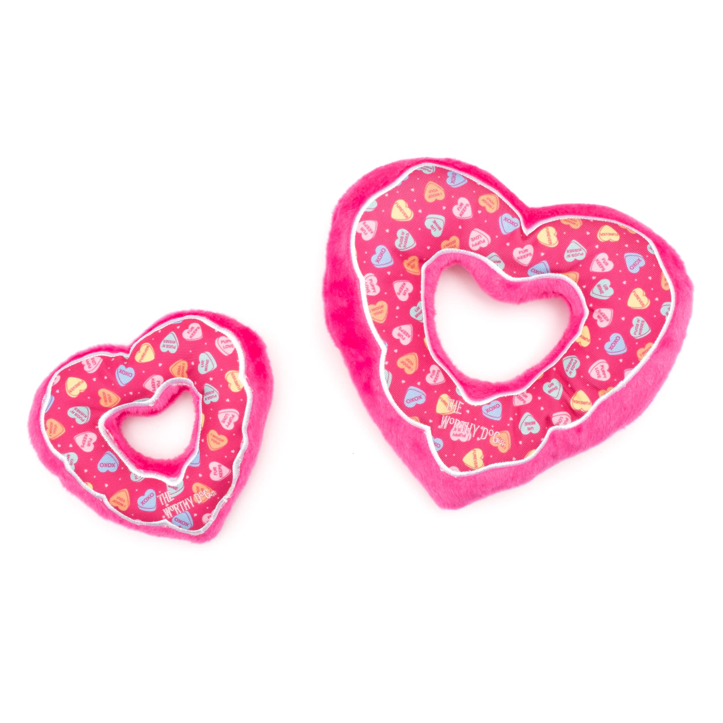 The Worthy Dog Pup Love Heart Bk Large