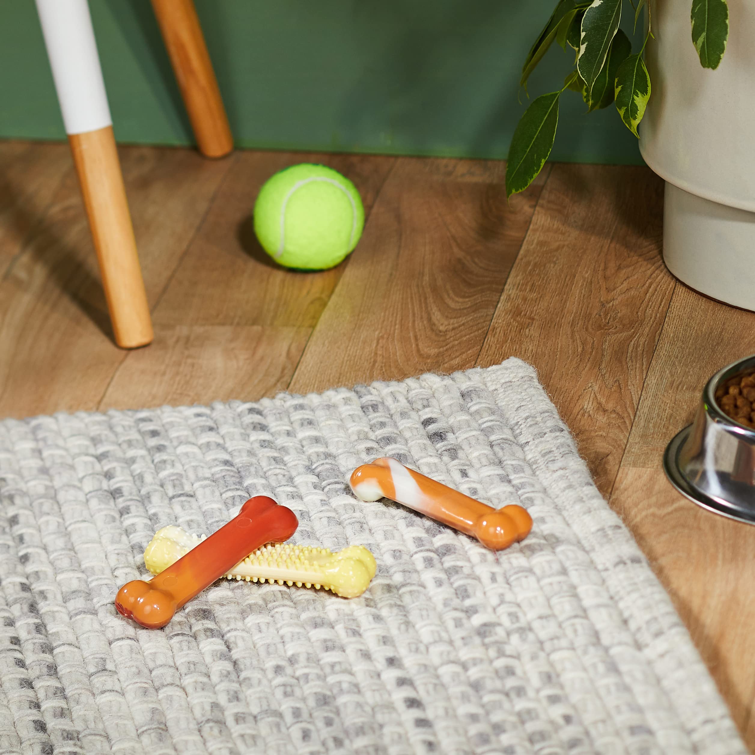 Nylabone Flavor Frenzy Power Chew Triple Pack Chicken, Corn & Ice Cream Sundae Small/Regular (3 Count)