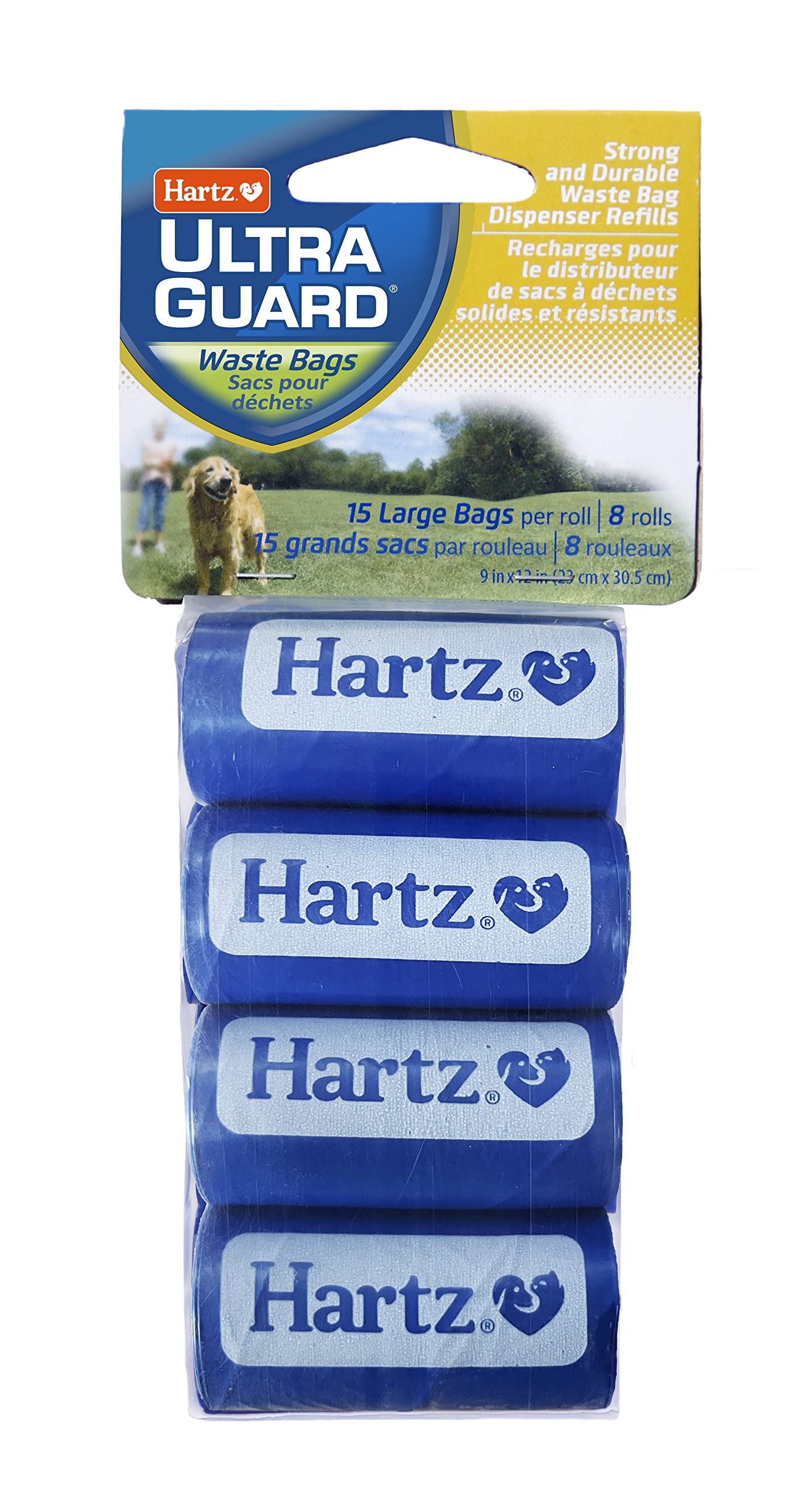 Hartz UltraGuard Dog Waste Bag Dispenser Refills - 120 Bags