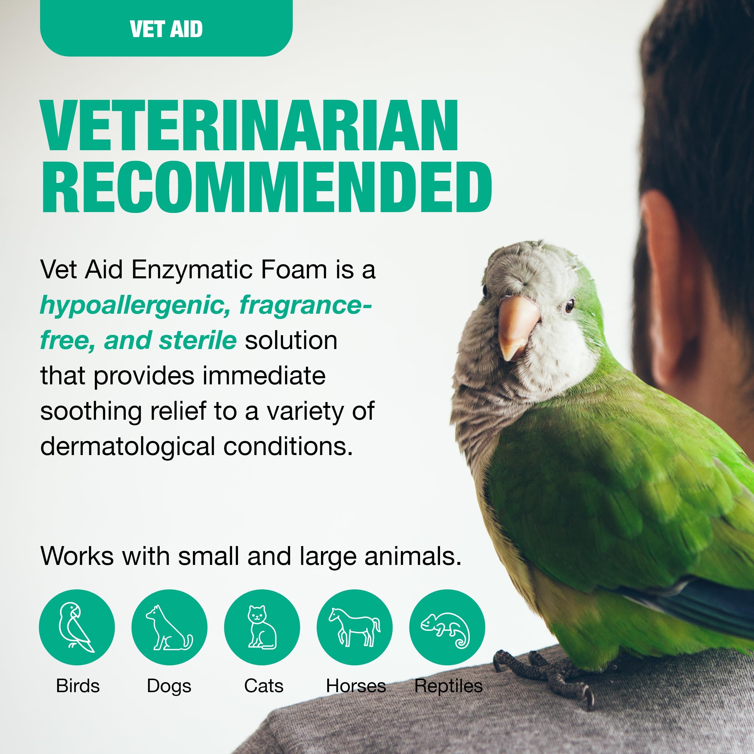 Vet Aid Sea Salt Wound Care Foam, 2-Ounce