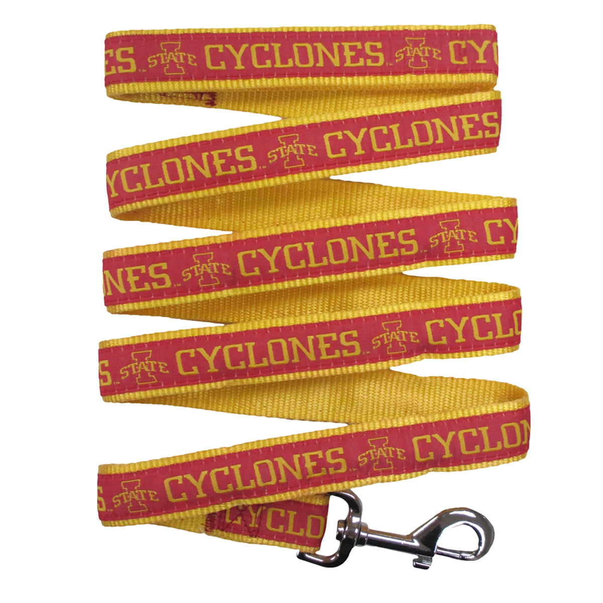 Pets First Collegiate Pet Accessories, Dog Leash, Iowa State Cyclones, Small