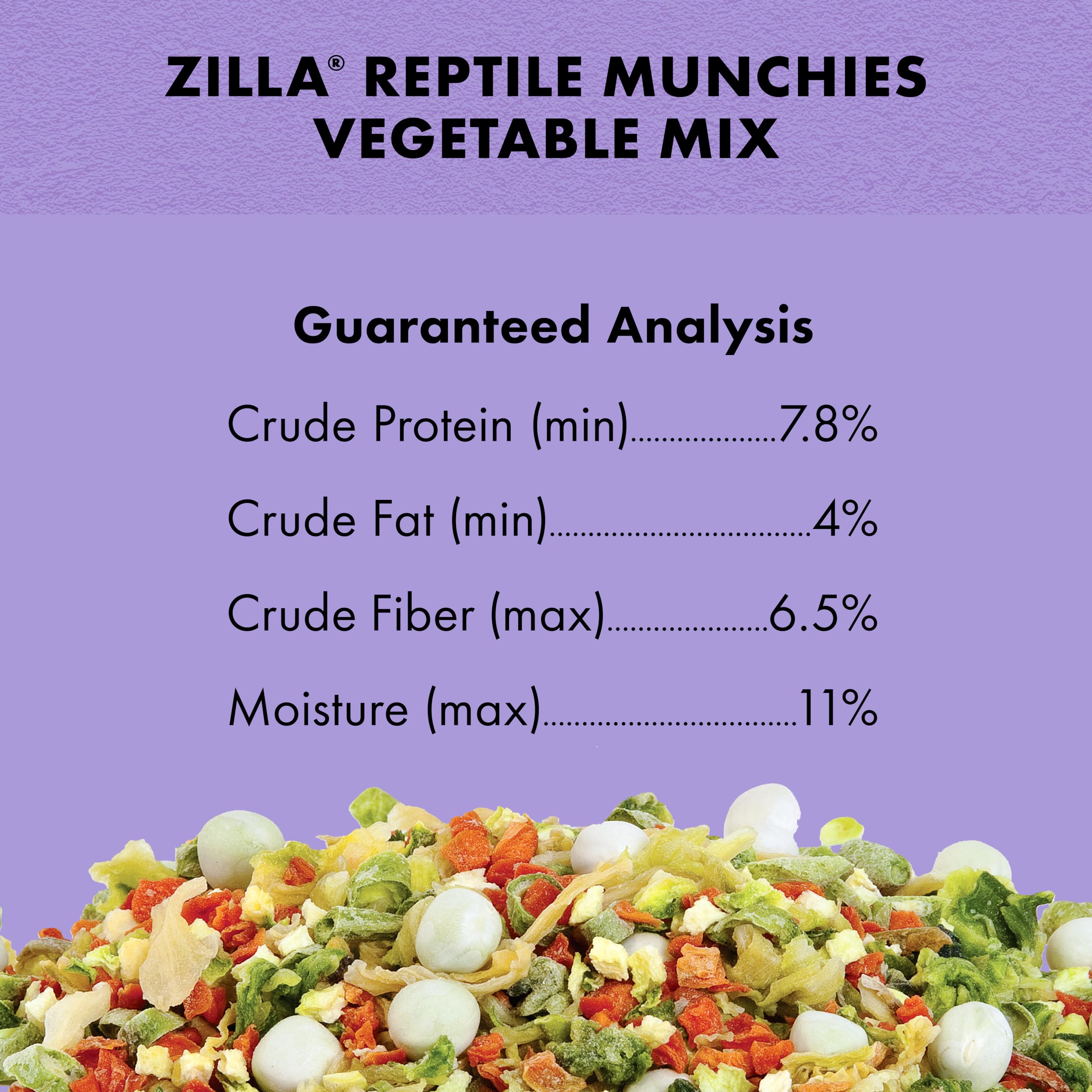 ZIL 4OZ REPTILE MUNCH VEGGIE FOOD
