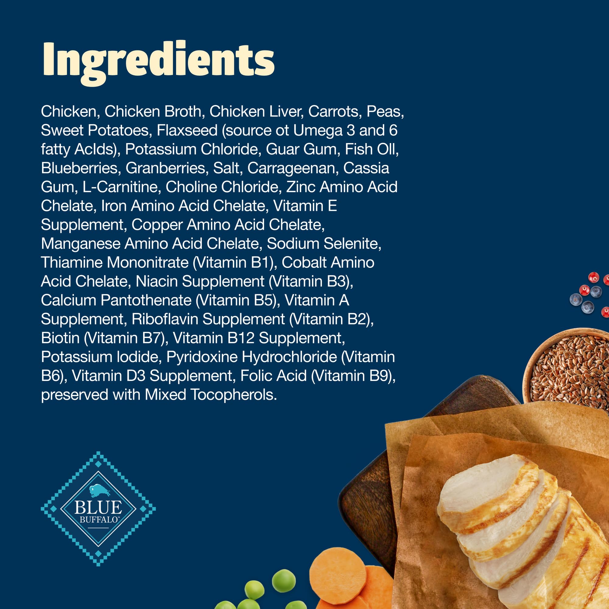 Blue Buffalo Freedom Grain-Free Small Breed Wet Dog Food, Supports High Energy Needs, Made in the USA With Natural Ingredients,