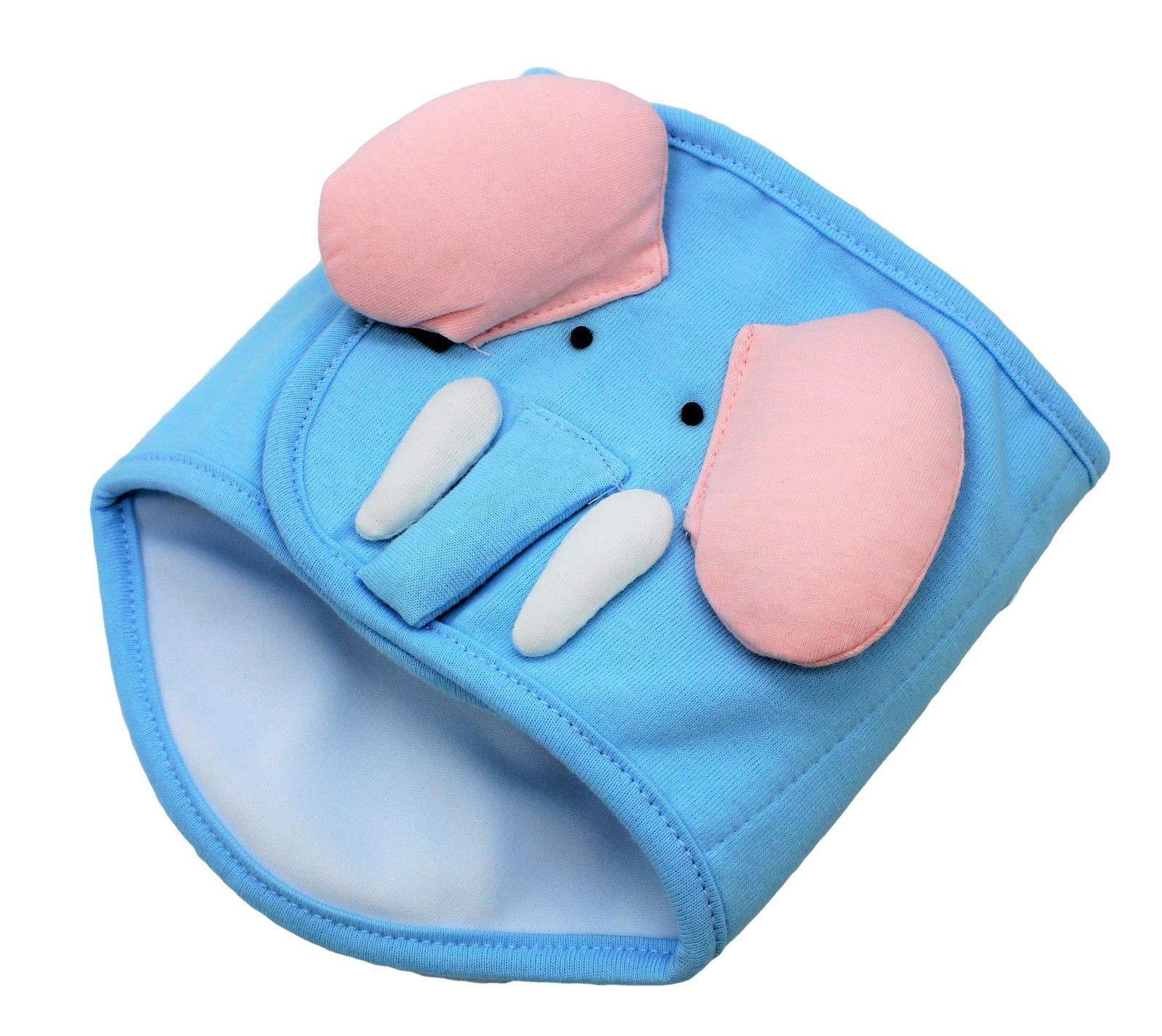 Dog Puppy Funny Diaper Belly Band Male Boy For Small Breeds (Blue Elephant, L - Waist 13'' - 16'')