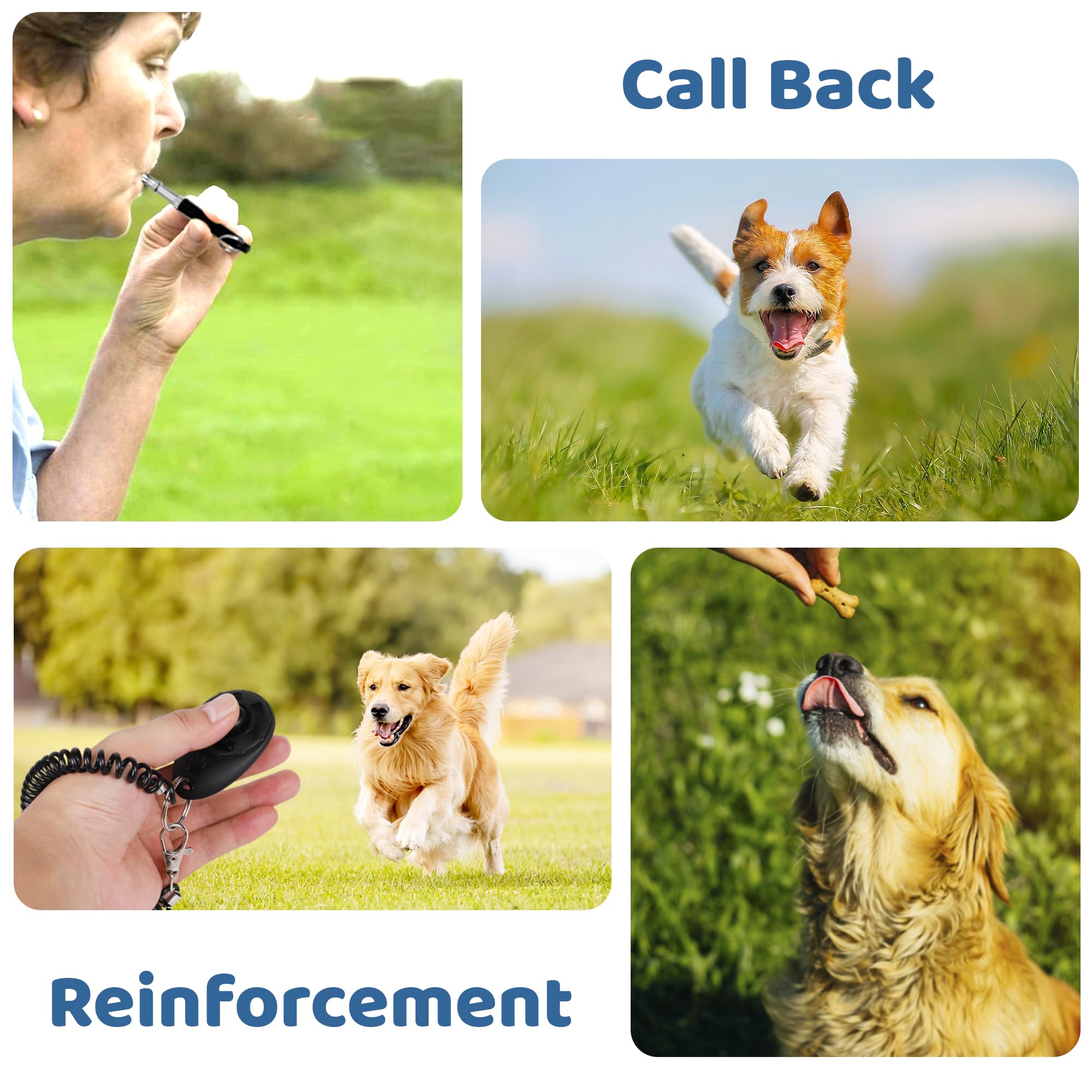 cambk Dog Treat Pouch Training Kit for Keychain, Small Puppy Treat Bag with Clip for Leash on The go, Hands Free Auto Closure Po