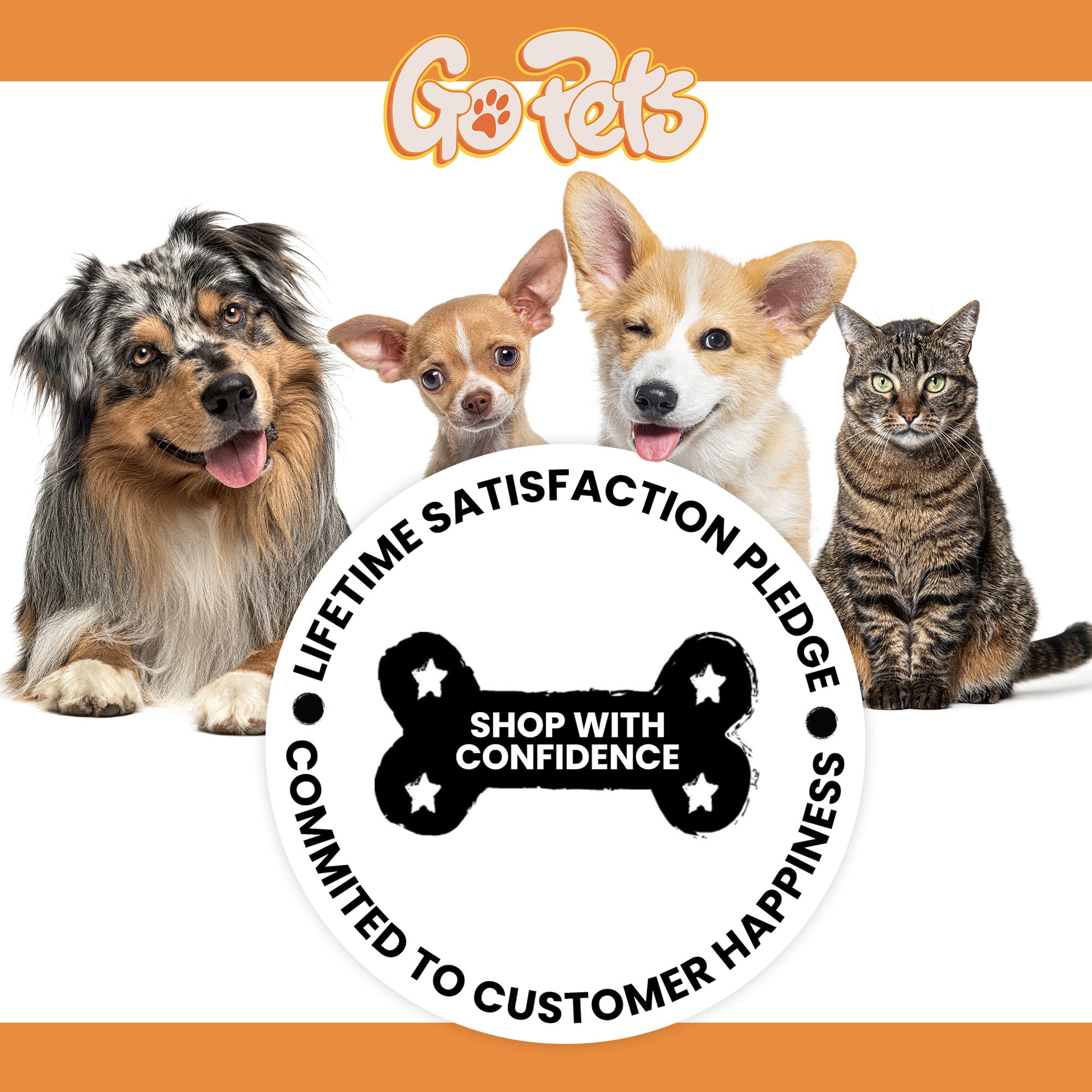 Gopets Deshedding Blade Rake, Adjustable Professional Dematting Grooming Tool, Stainless Steel Blades, Fur Removal Comb For Shedding, Comfortable Handle, Suitable For Cats & Dogs