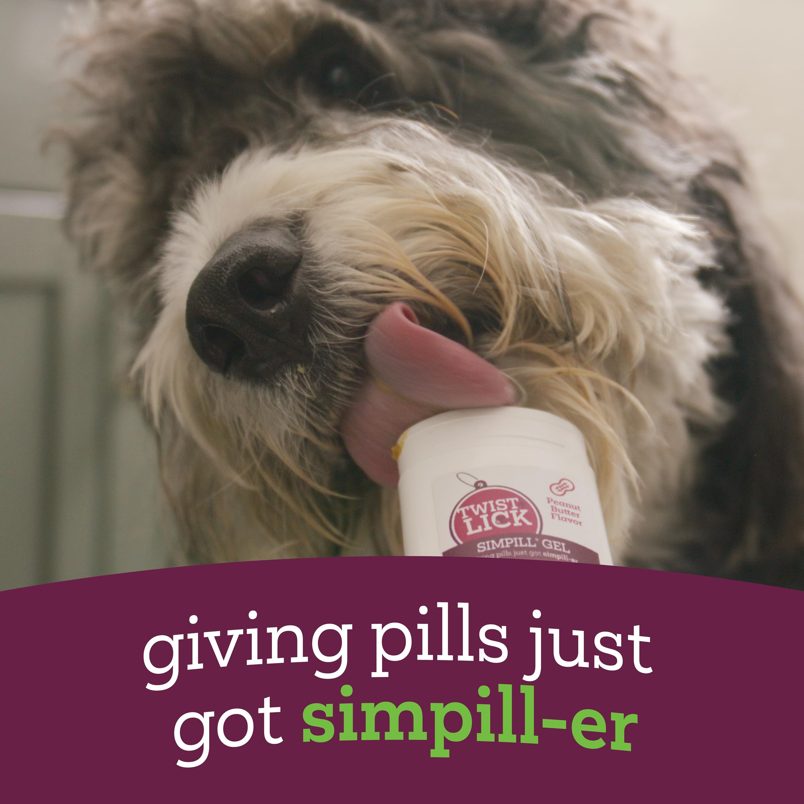 Vetality Twist + Lick SimPill Pill Hider Treat for Dogs, Beef Flavor (Up to 65 Treatments)