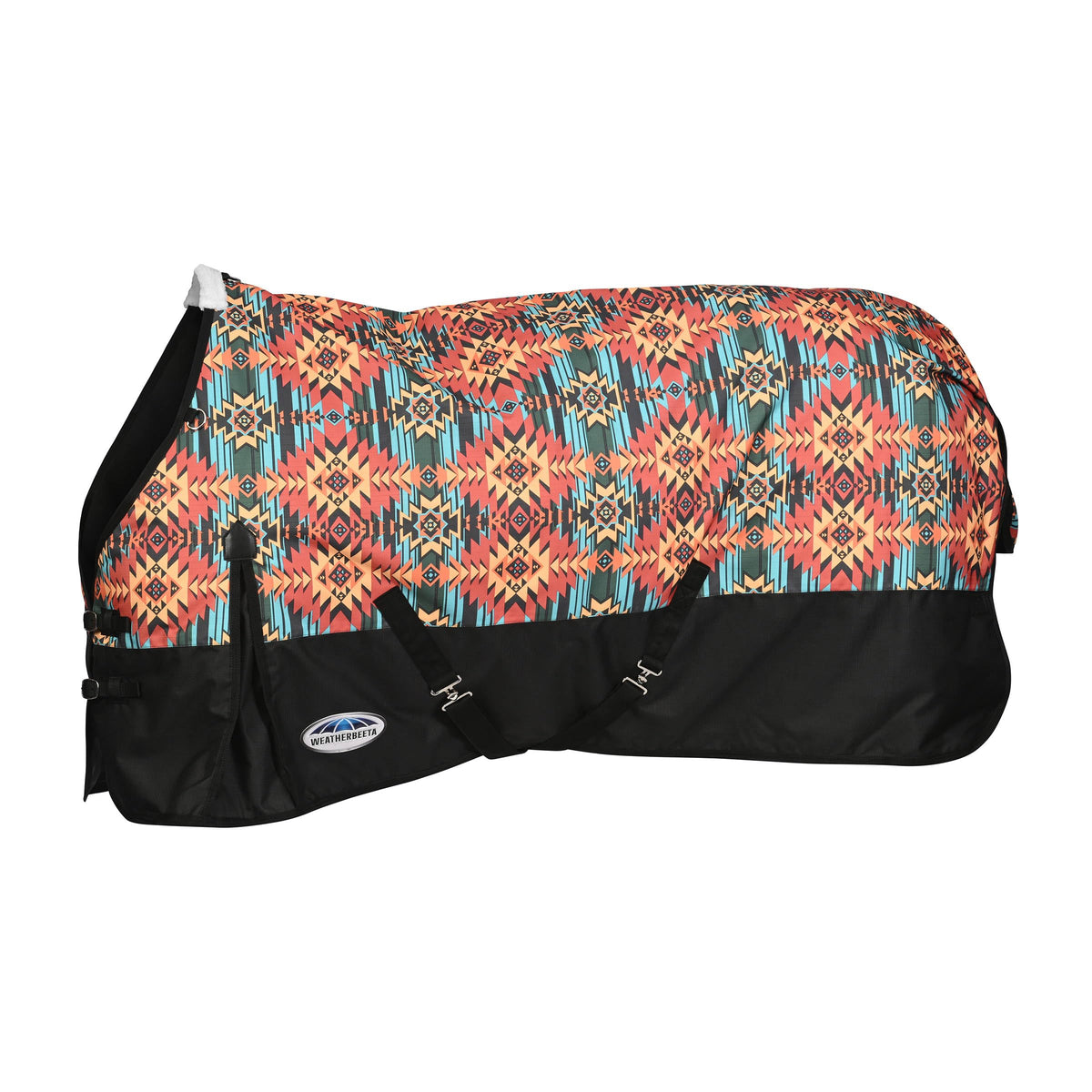 Weatherbeeta Comfitec Essential Standard Neck Lite, Western Sunset Print, 72''