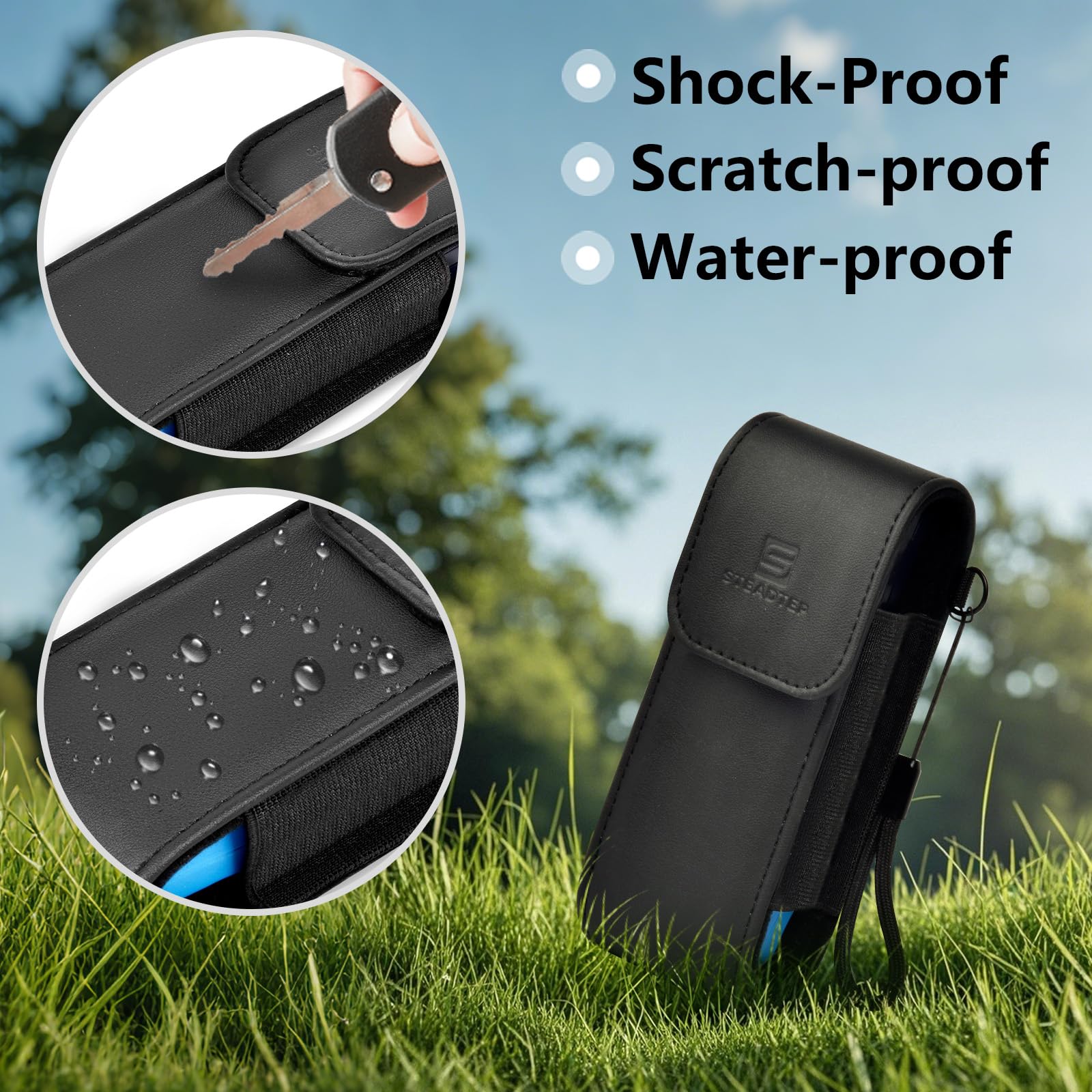 Steadtep Dog Shock Collar Case Compatible With Dogtra/For Sportdog/For Jugbow/For Bousnic Training Collar Romote, Portable Dog S