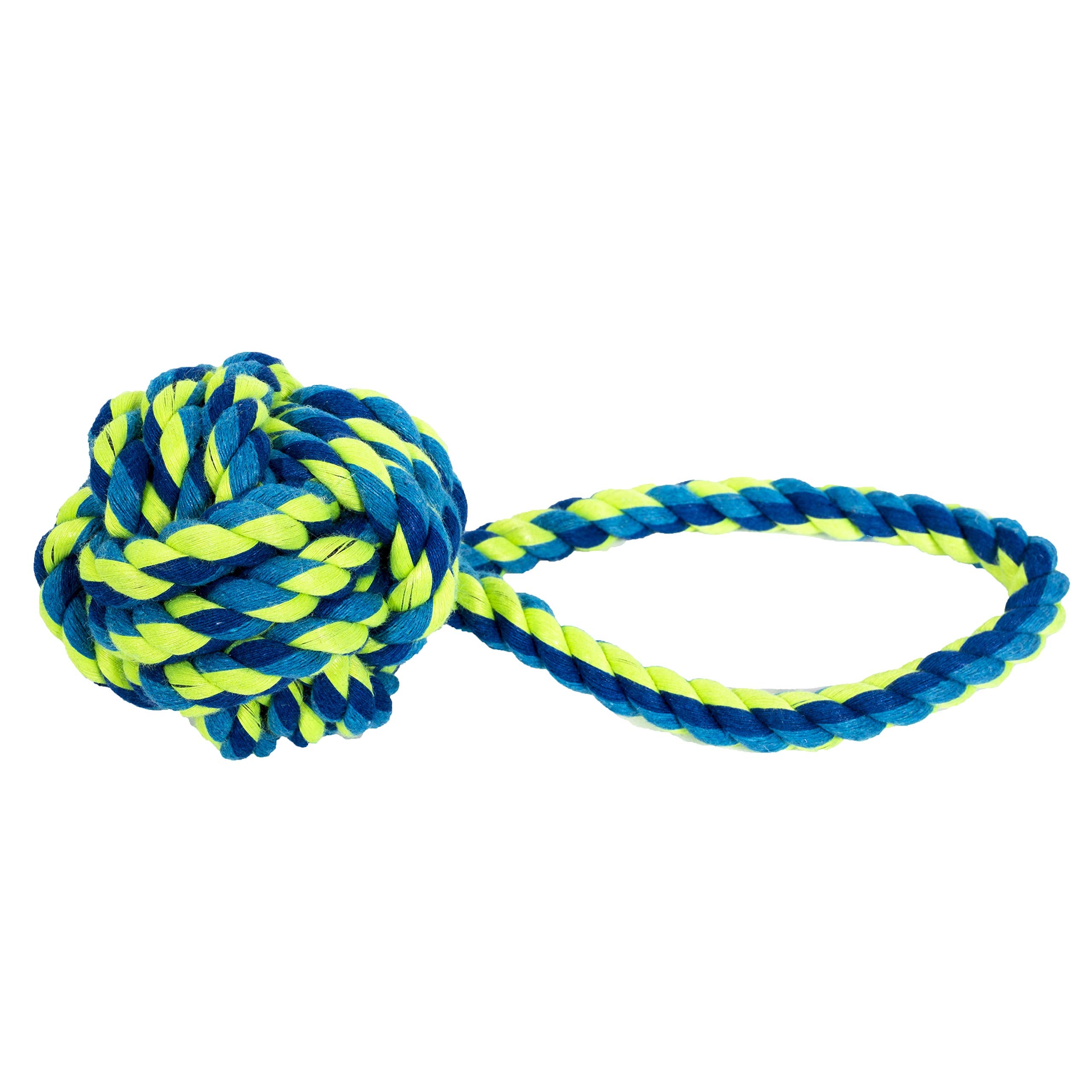 Franklin Pet Supply Co. Dog Rope Toy - 3 Pack of Puppy Rope Toys for Chewing, Tug-of-War, and Fetch - Durable - Non-Toxic Dental