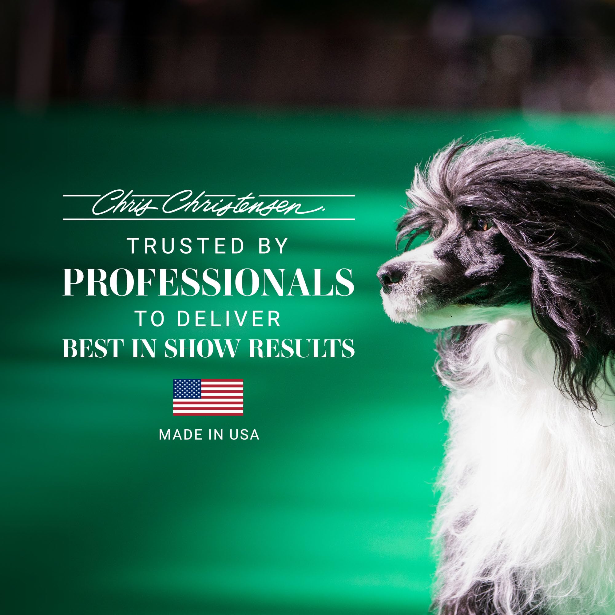 Chris Christensen Spectrum Ten Dog Shampoo, Groom Like A Professional, Gentle Cleansing, Gorgeous Shine, Made In Usa, 473Ml