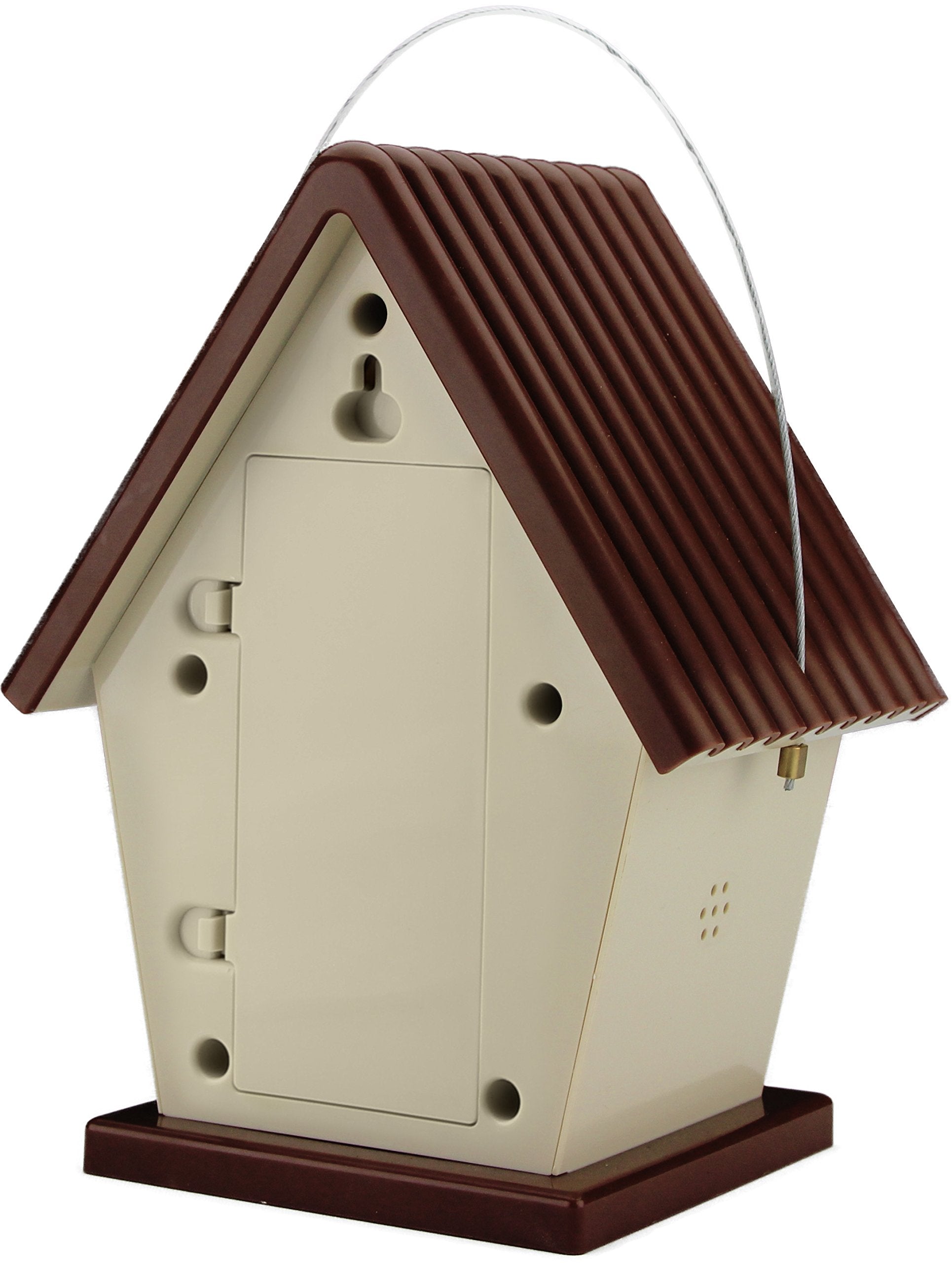 DOGTEK Sonic Bird House Bark Control - Outdoor/Indoor, Beige, New Version for Effective Dog Training