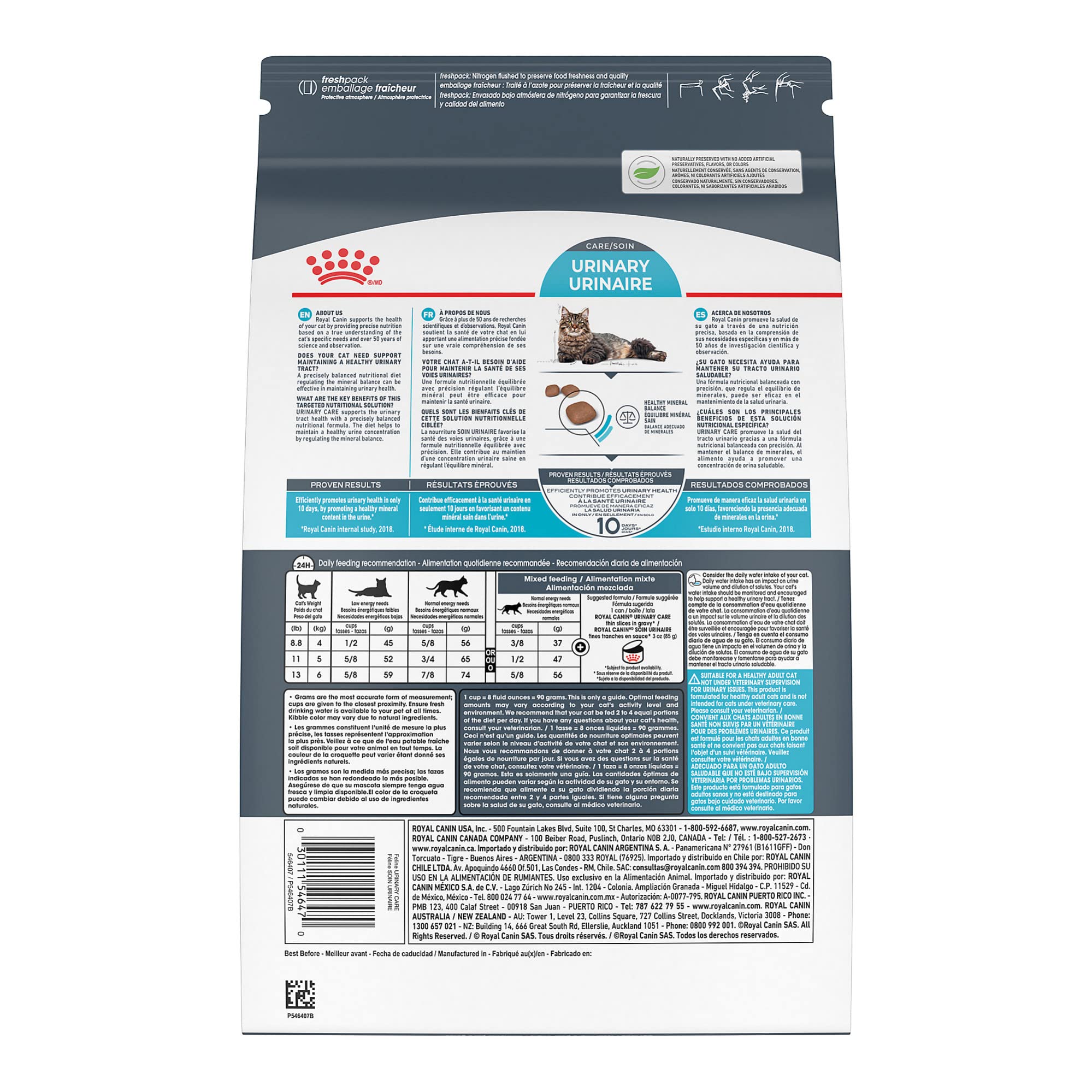 Royal Canin Feline Urinary Care Adult Dry Cat Food, 14 lb Bag, Supports Urinary Health, Ideal for Adult Cats