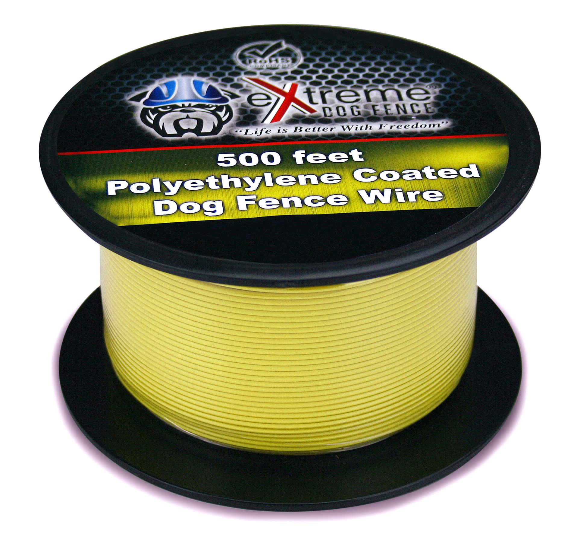 Best Usa Dog Fence Wire Compatible With Petsafe, Extreme Dog Fence, And All Other Underground Dog Fences (500 Feet) (500 Ft)